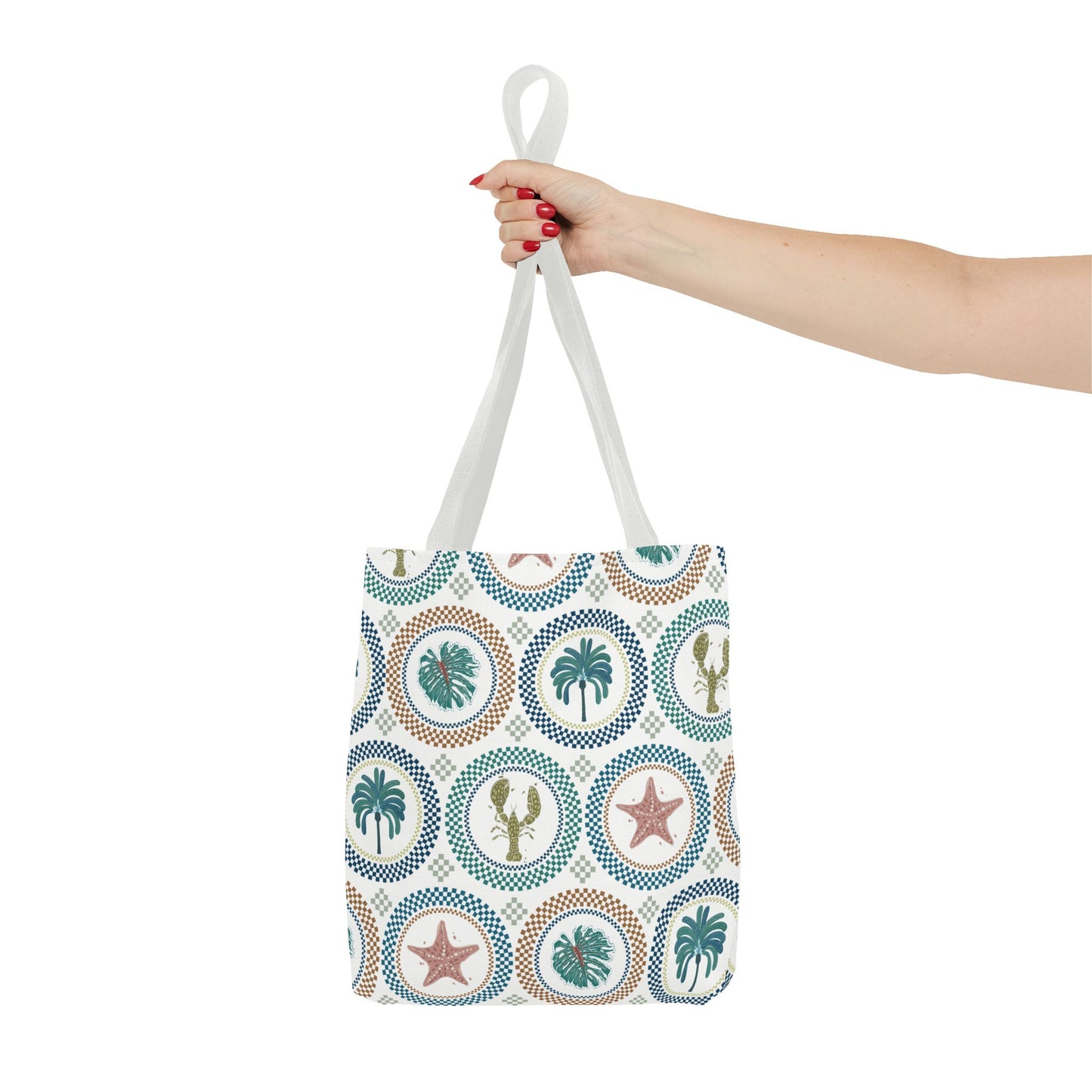 Mosaic Tropi Sealife Tote Bag - 3 Sizes