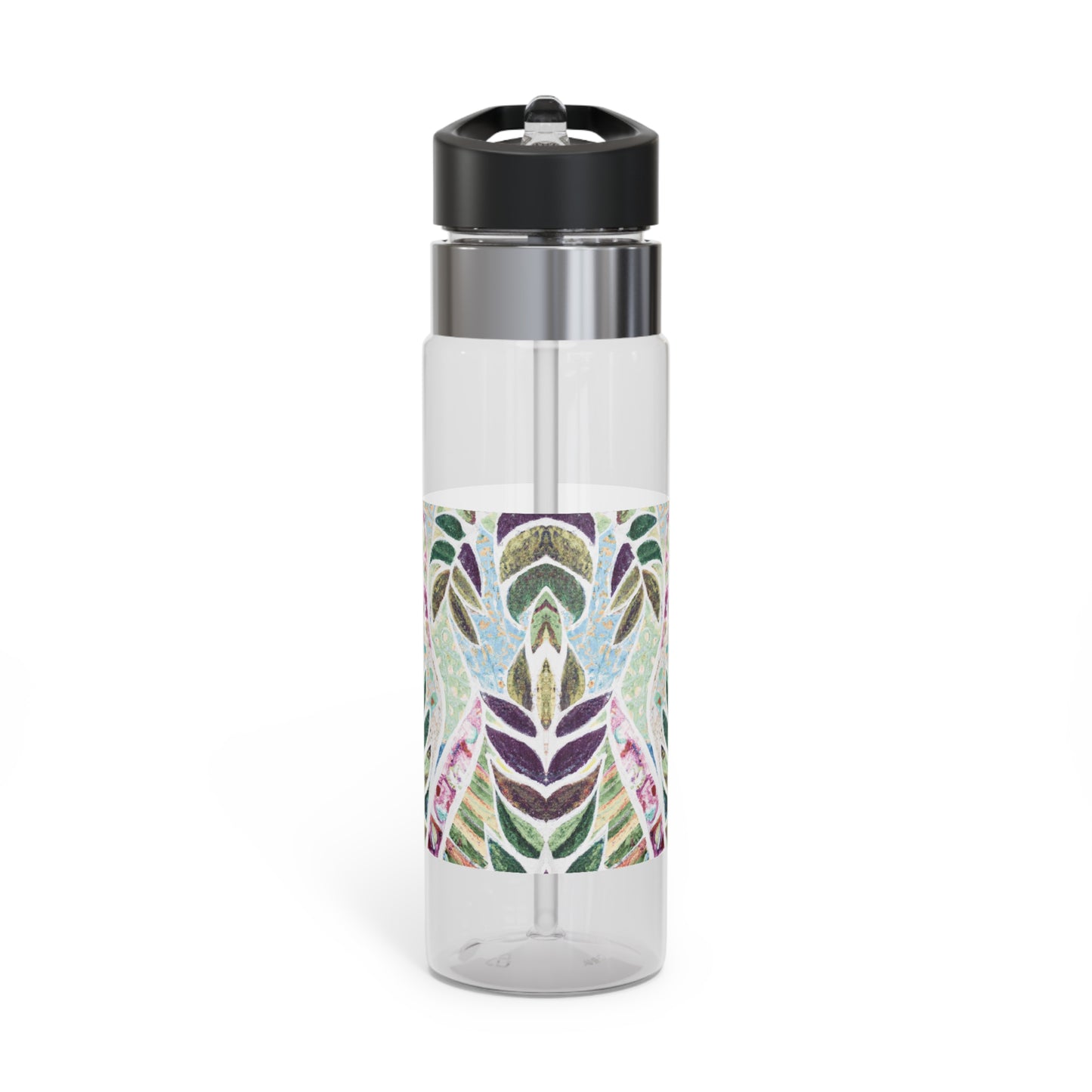 Tropical 20oz Tritan Sport Water Bottle -  Leakproof, Lightweight, BPA-Free / Amazon Whimsy, Vintage