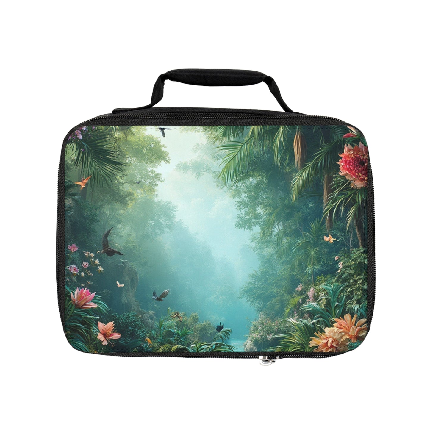 Another Day in Paradise Lunch Bag - Eco-Friendly Insulated Tote, Adult and Child Lunchbox / Perfect for Picnics, Beach Outings