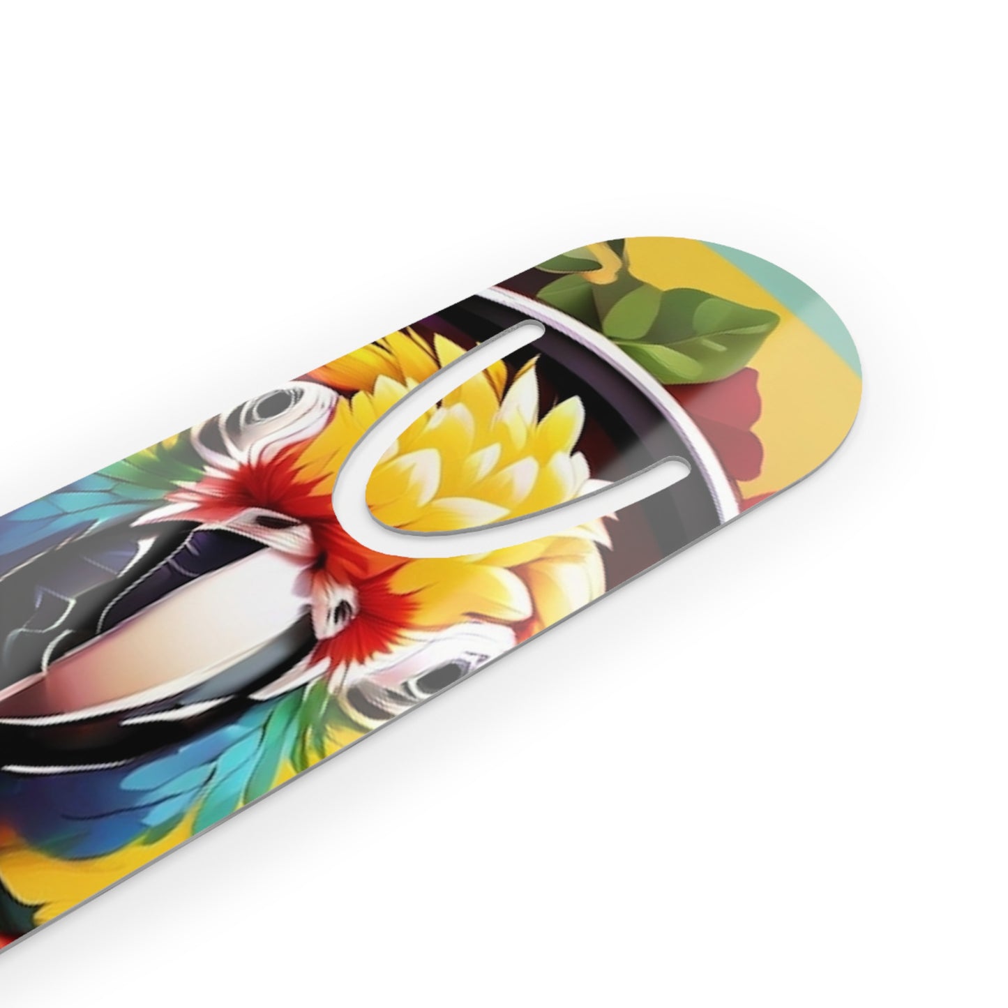 Bookmark - Aluminum, Book-Loving Parrot