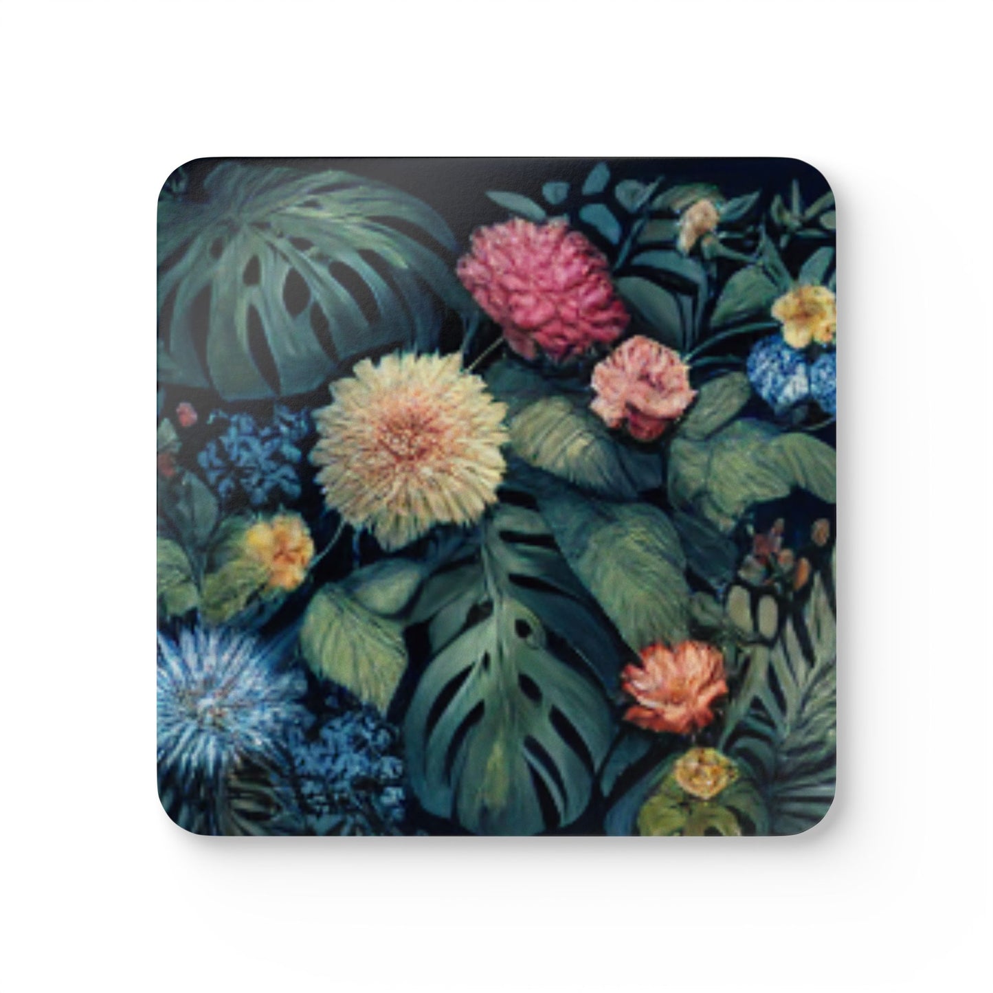 Four-piece Coaster Set - Rainforest Beauties