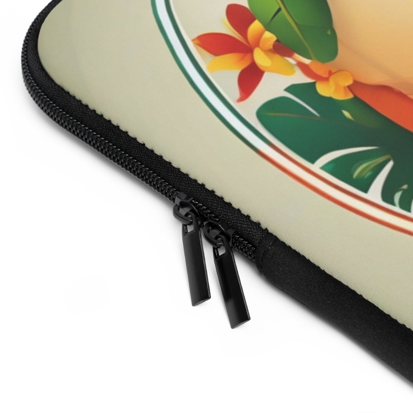 Tropical Laptop Sleeve, 5 Sizes - Perfect for Bird Lovers & Students / My Pet Parrot