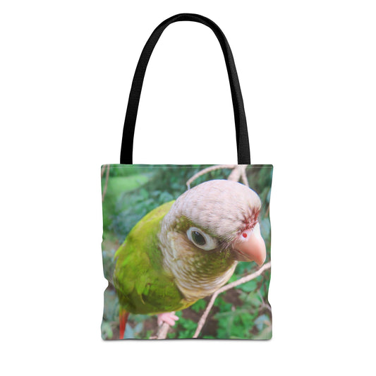 Tropical Sassy Parrot Tote Bag - 3 Sizes