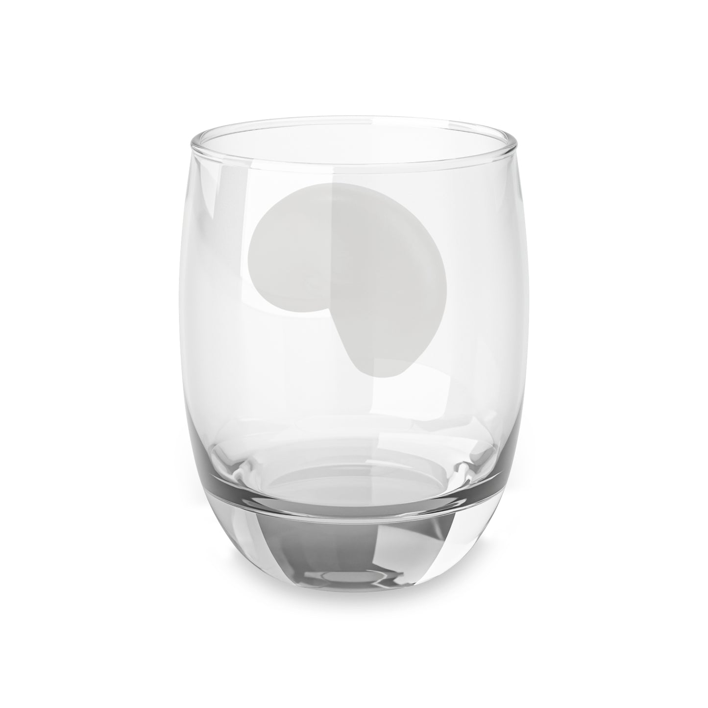 Whiskey Glass, White Nautilus Shell