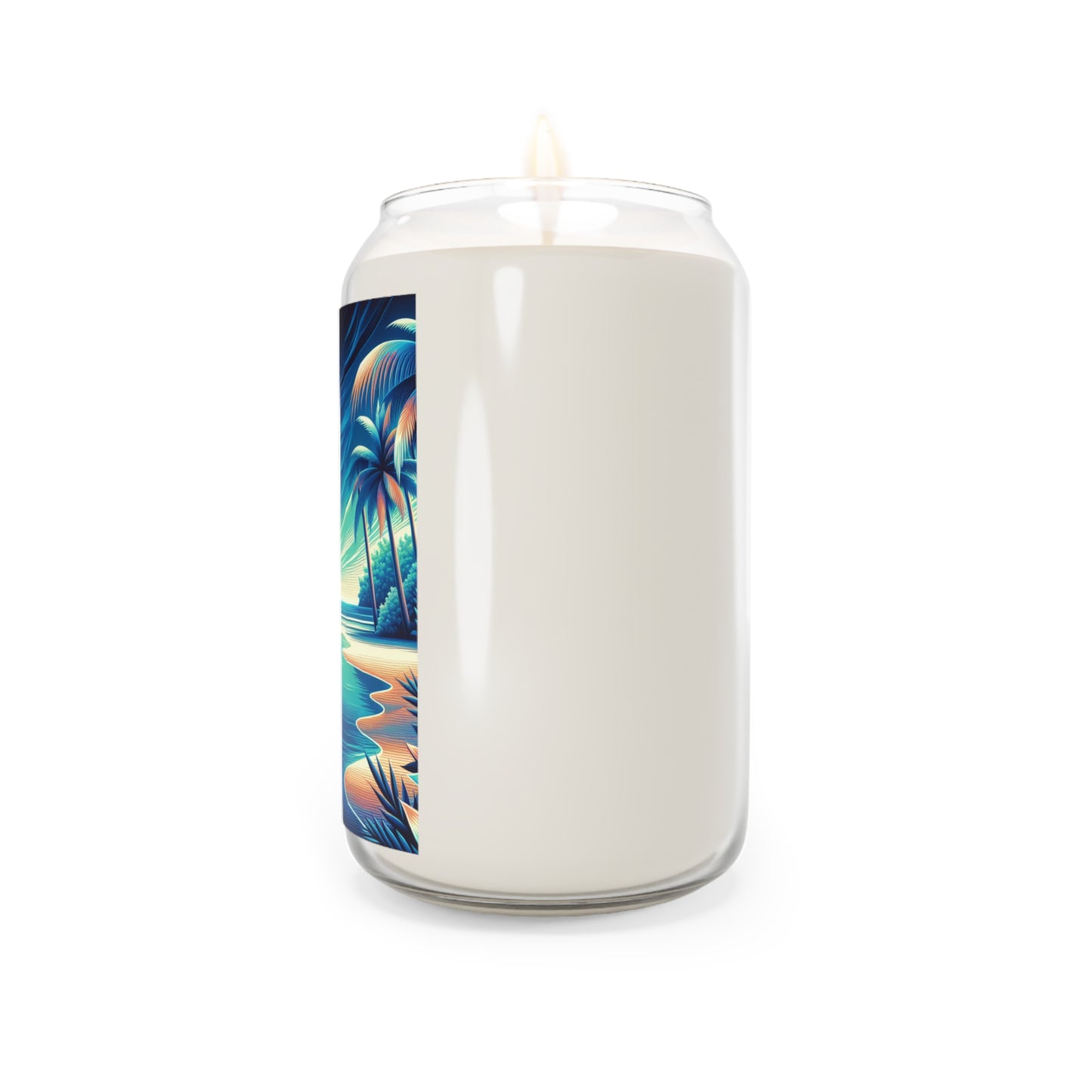 Scented Candle, 13.75oz - Neon Blues Beach