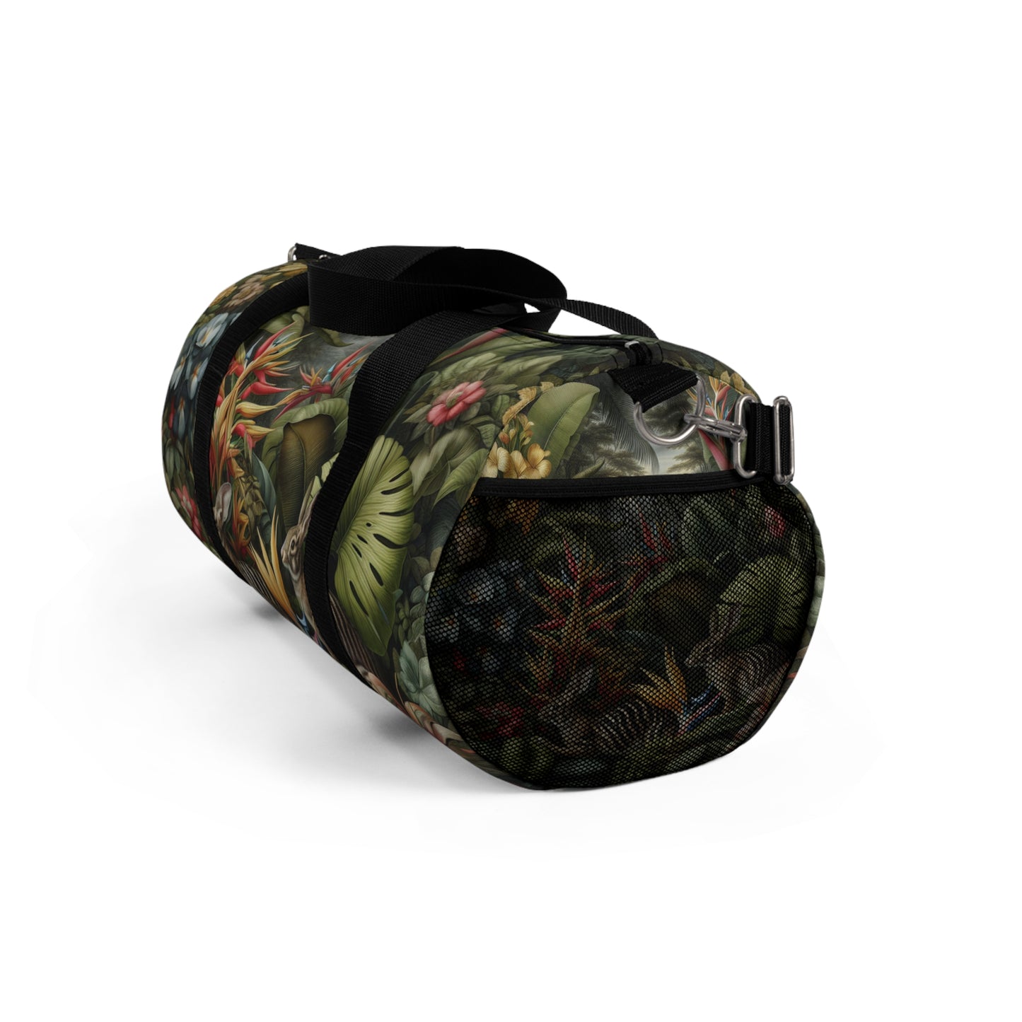 Tropical Duffel Bag - Perfect for Travel and Gym / Rainforest Rabbit Outing