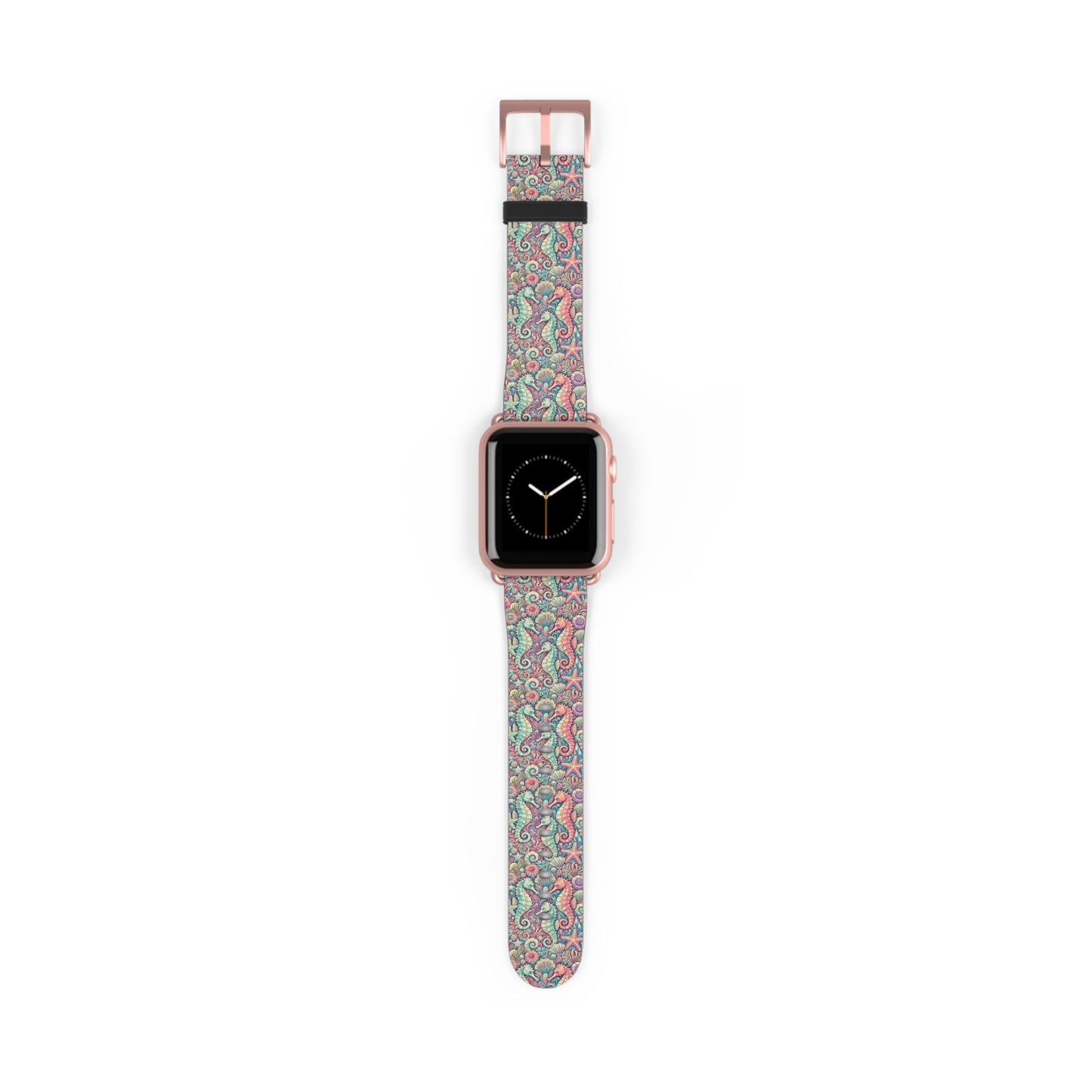 Apple Watch Band - Tropical Seahorse Trio, Retro