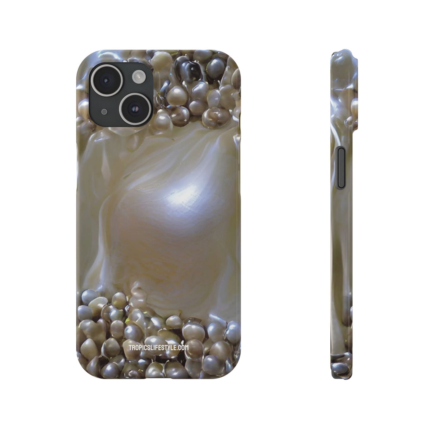 Slim Phone Cases - Natural Pearls Dream