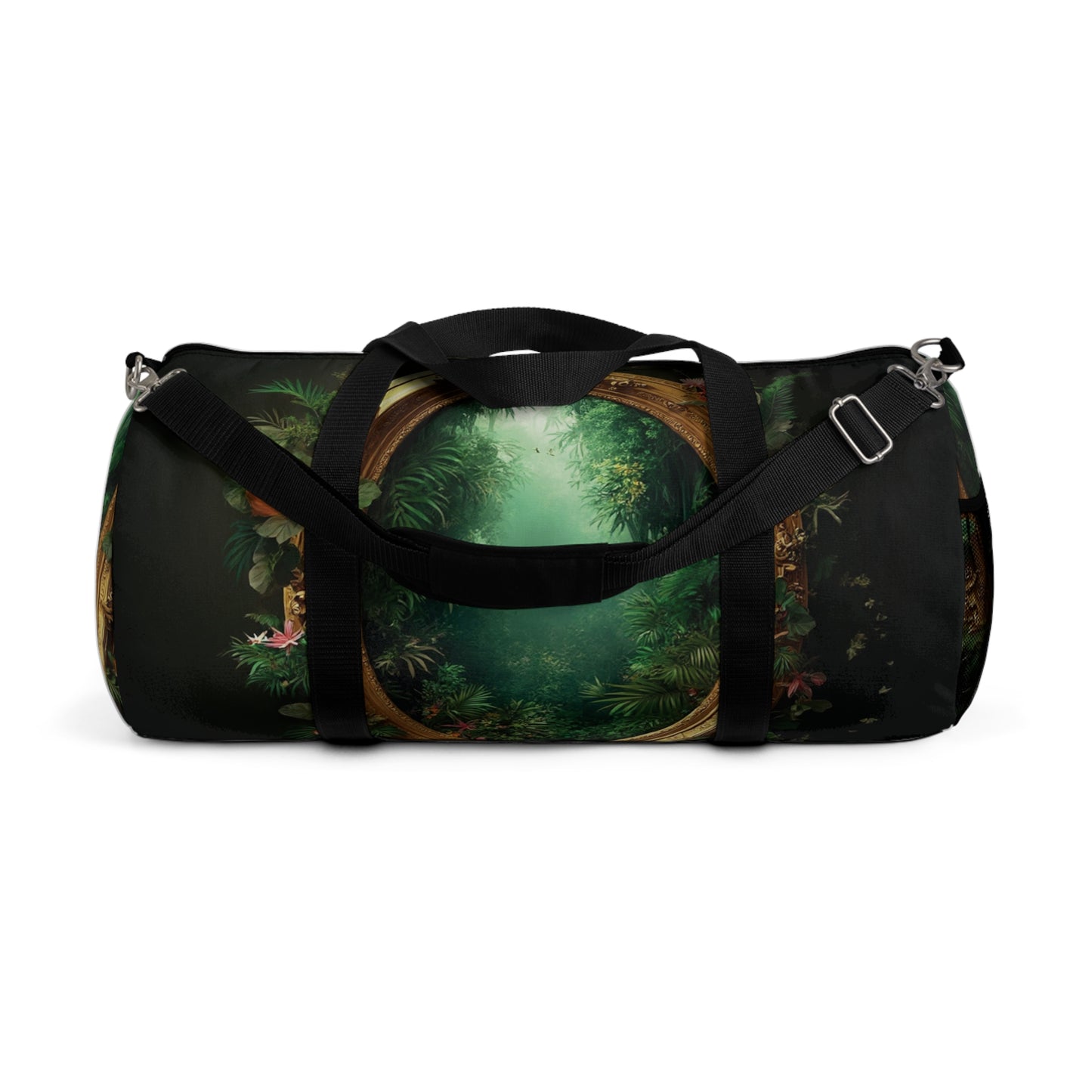 Tropical Duffel Bag - Perfect for Travel and Gym / Rainforest Portal to Paradise