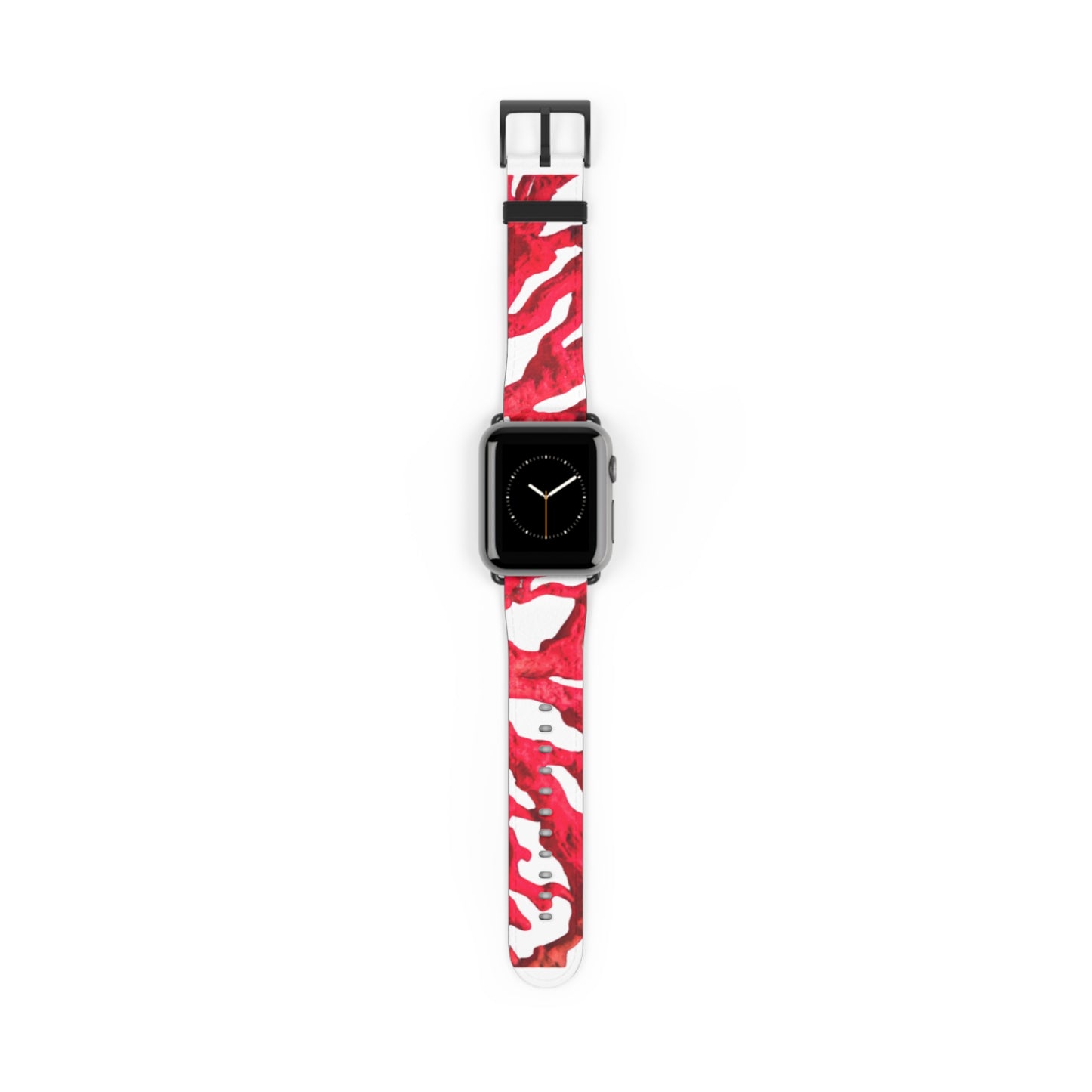 Apple Watch Band - Red Coral, white background