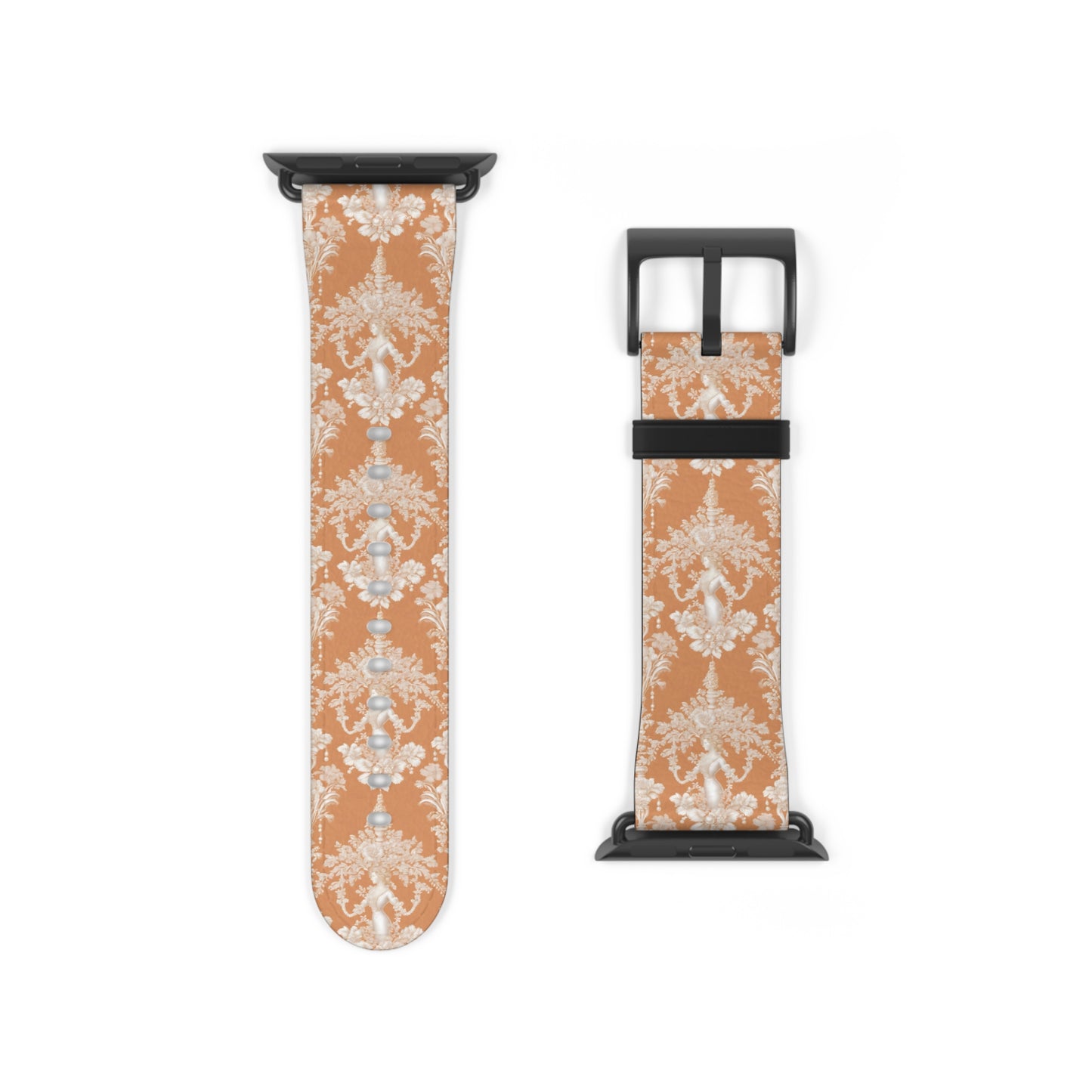 Apple Watch Band - Pearl Lady Toile, melon