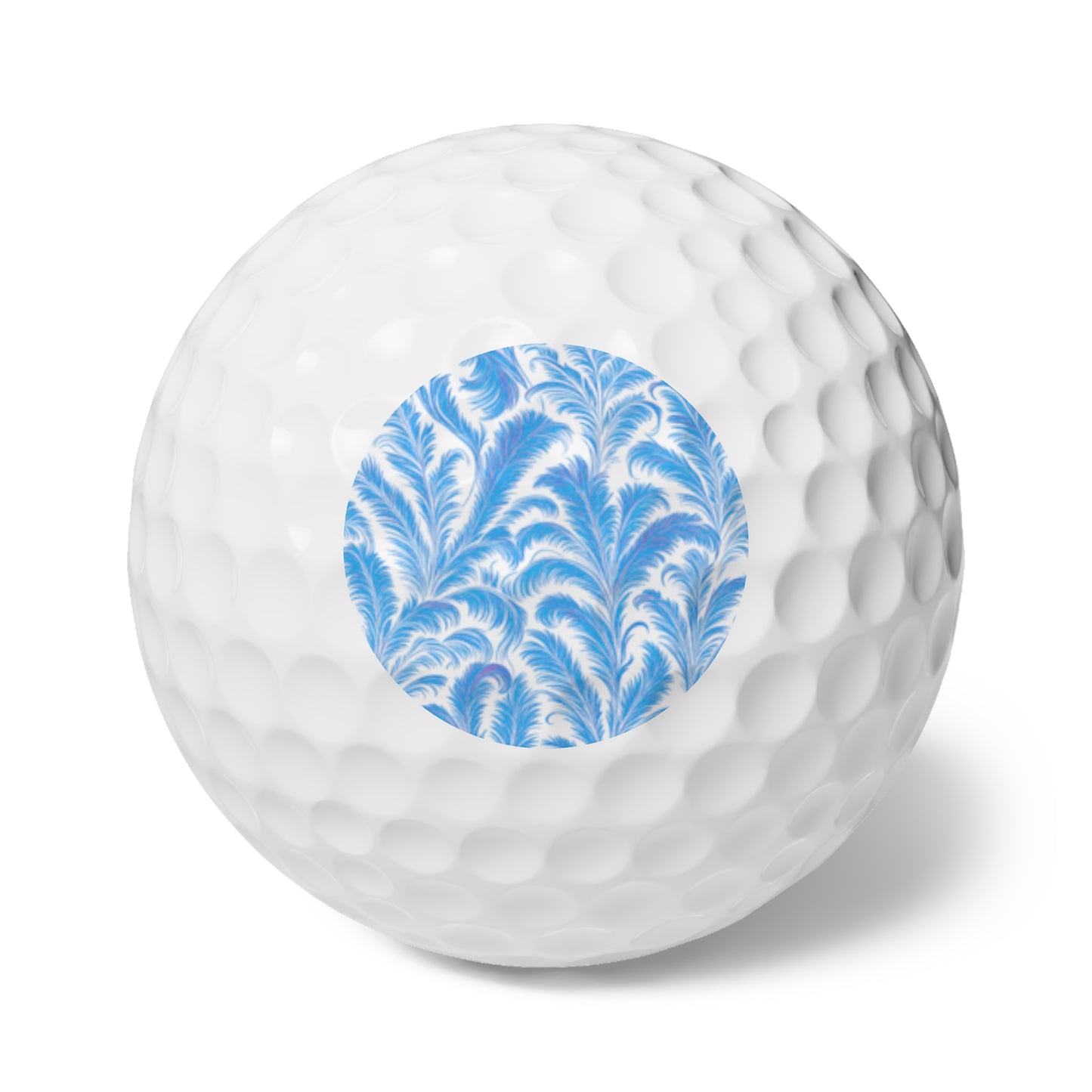 Coastal-Themed Golf Balls, 6pcs - Perfect Gift for Golf Enthusiasts / Rocco Blues