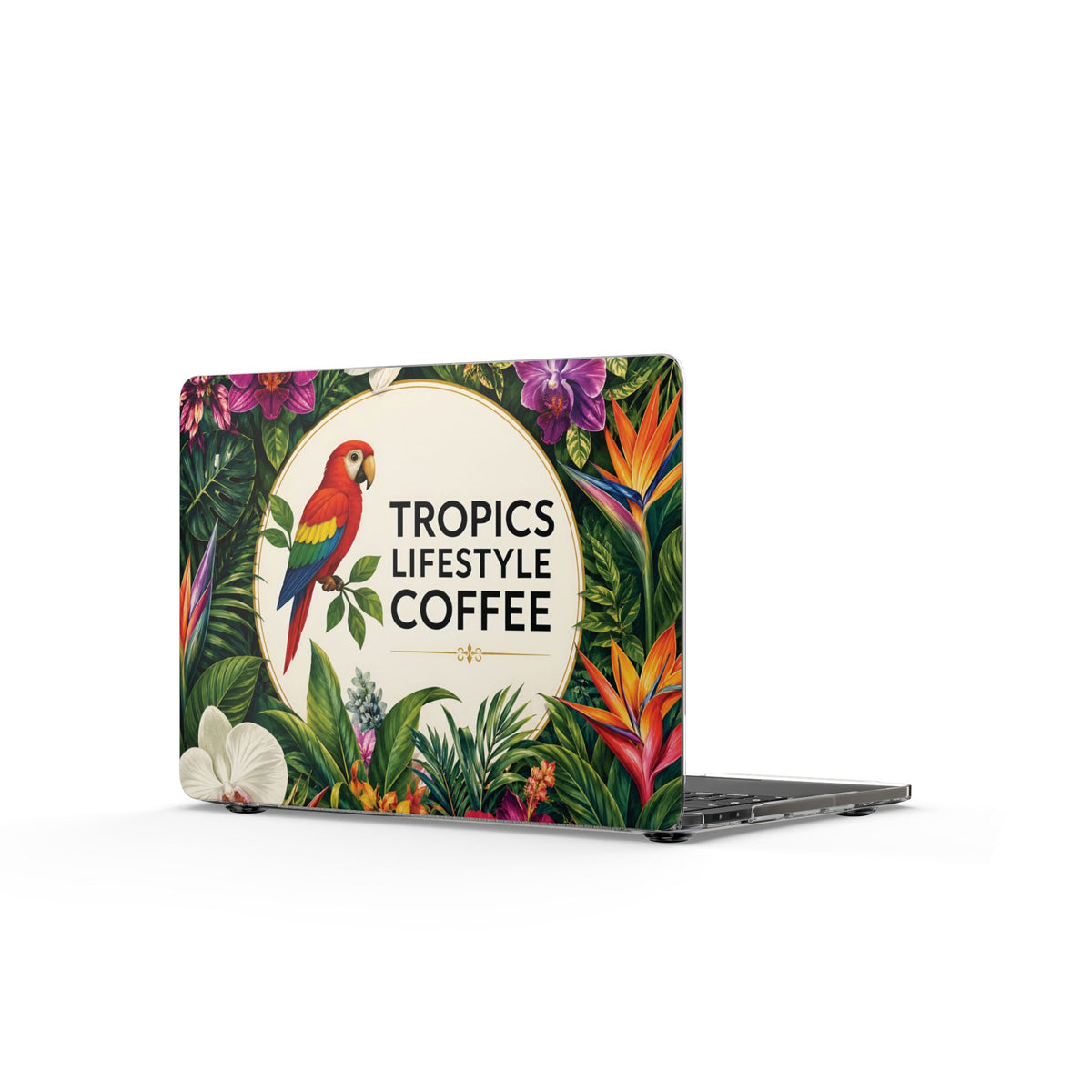 MacBook Laptop Case — Tropics Lifestyle Coffee, Tropical