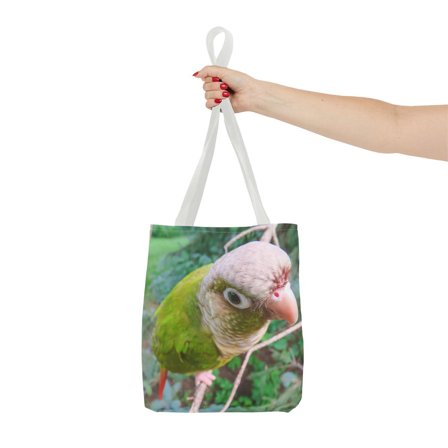 Tropical Sassy Parrot Tote Bag - 3 Sizes