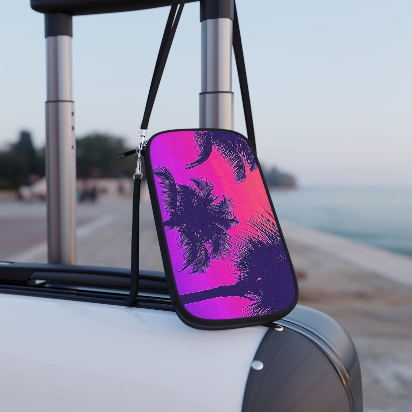 Passport Wallet – Perfect for Travelers & Adventurers / Palm Glow Pop