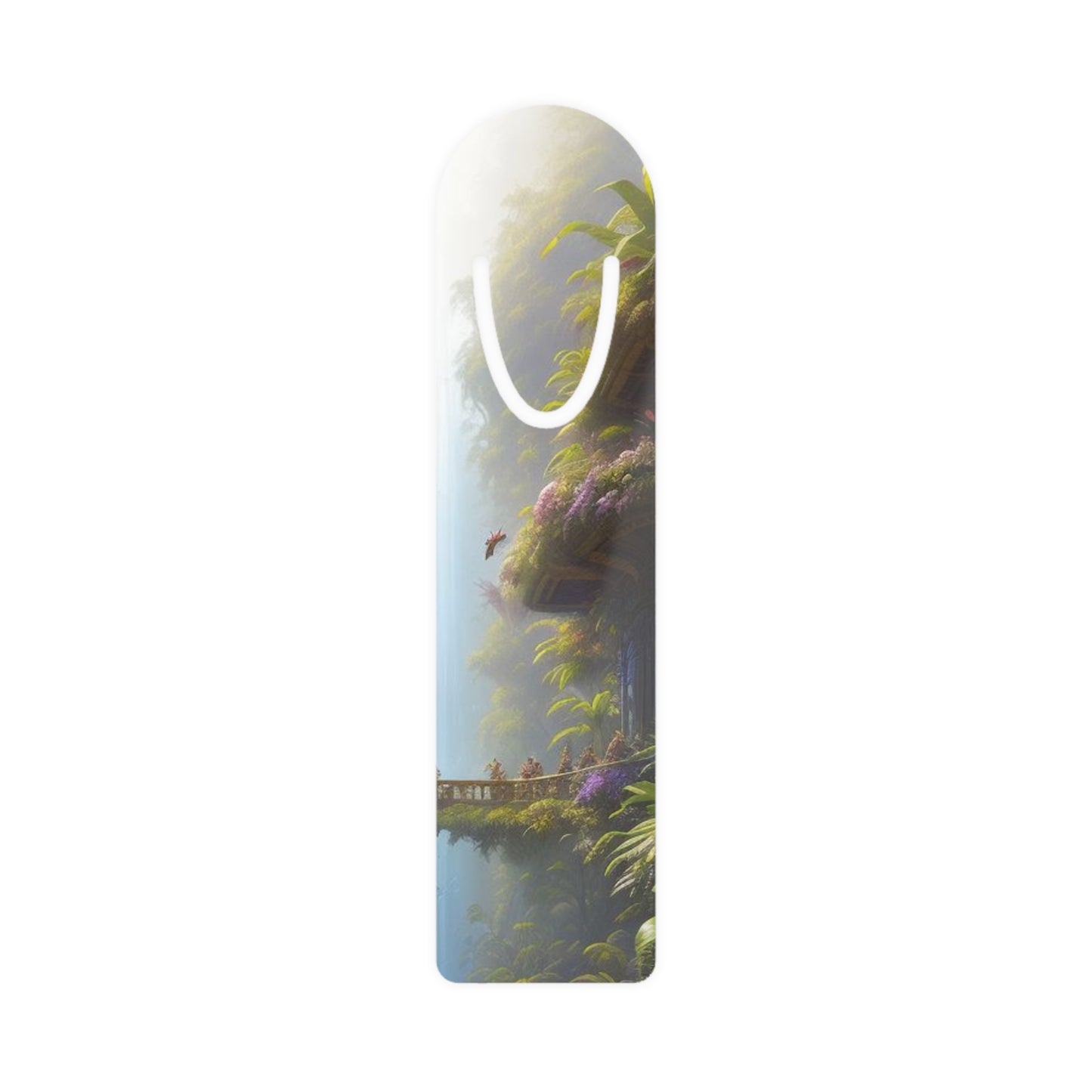 Bookmark - Aluminum, Rainforest Home