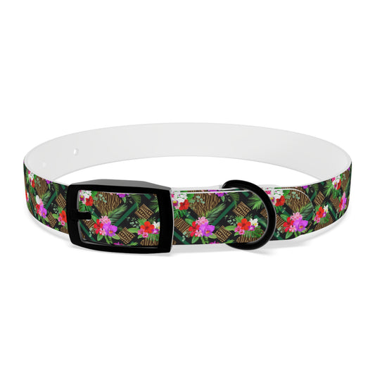 Dog Collar - Tiki Orchids