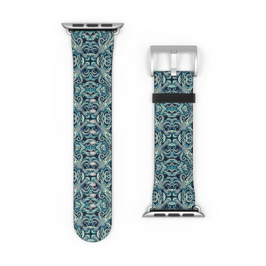 Apple Watch Band - Twisted Aqua Octopus