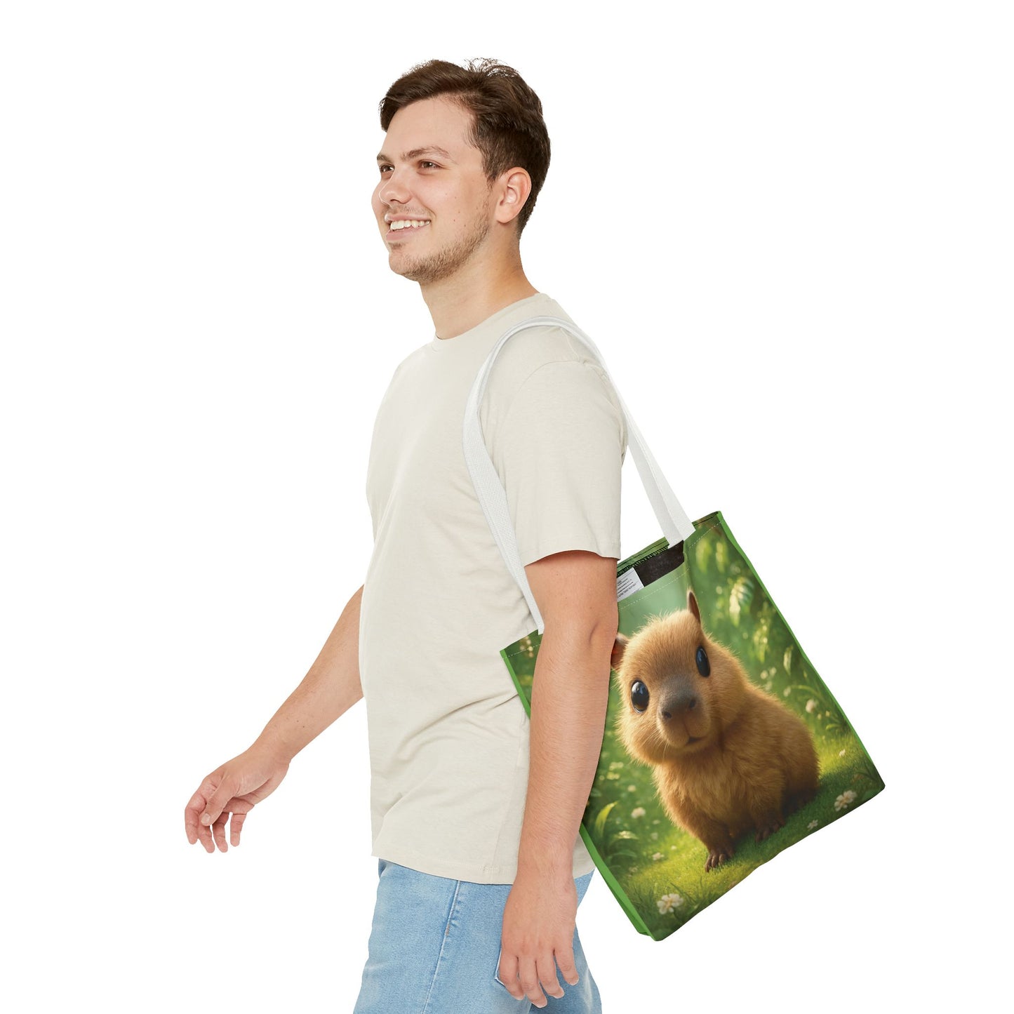 Baby Capybara Tote Bag - 3 Sizes