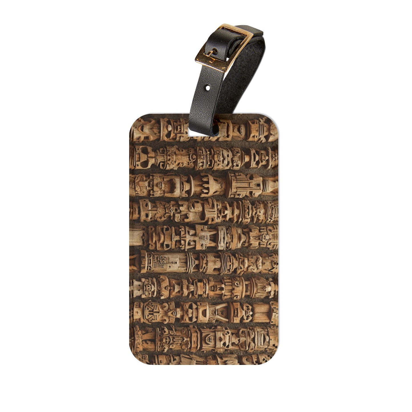 Luggage Tag - Ancient Tiki Totems