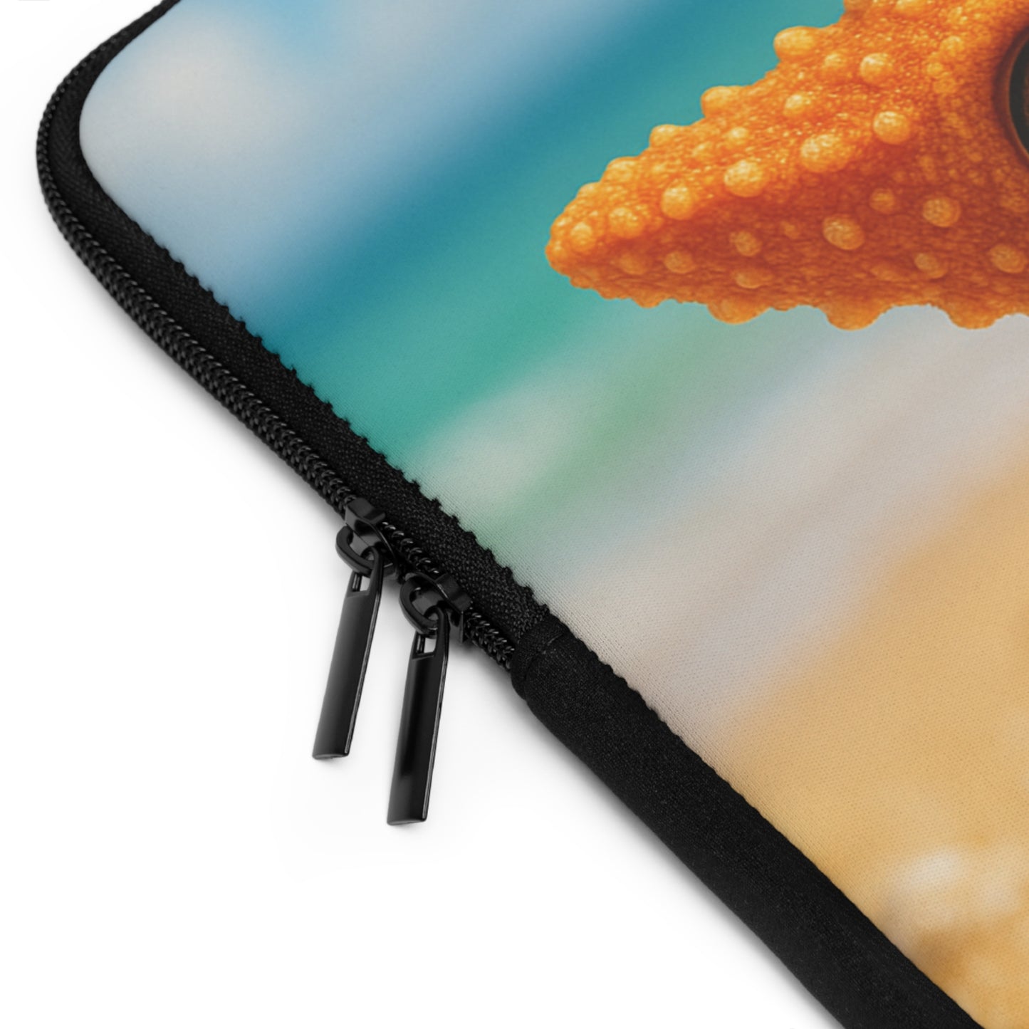 Tropical Laptop Sleeve, 5 Sizes - Perfect for Beach Lovers & Students / Baby Starfish