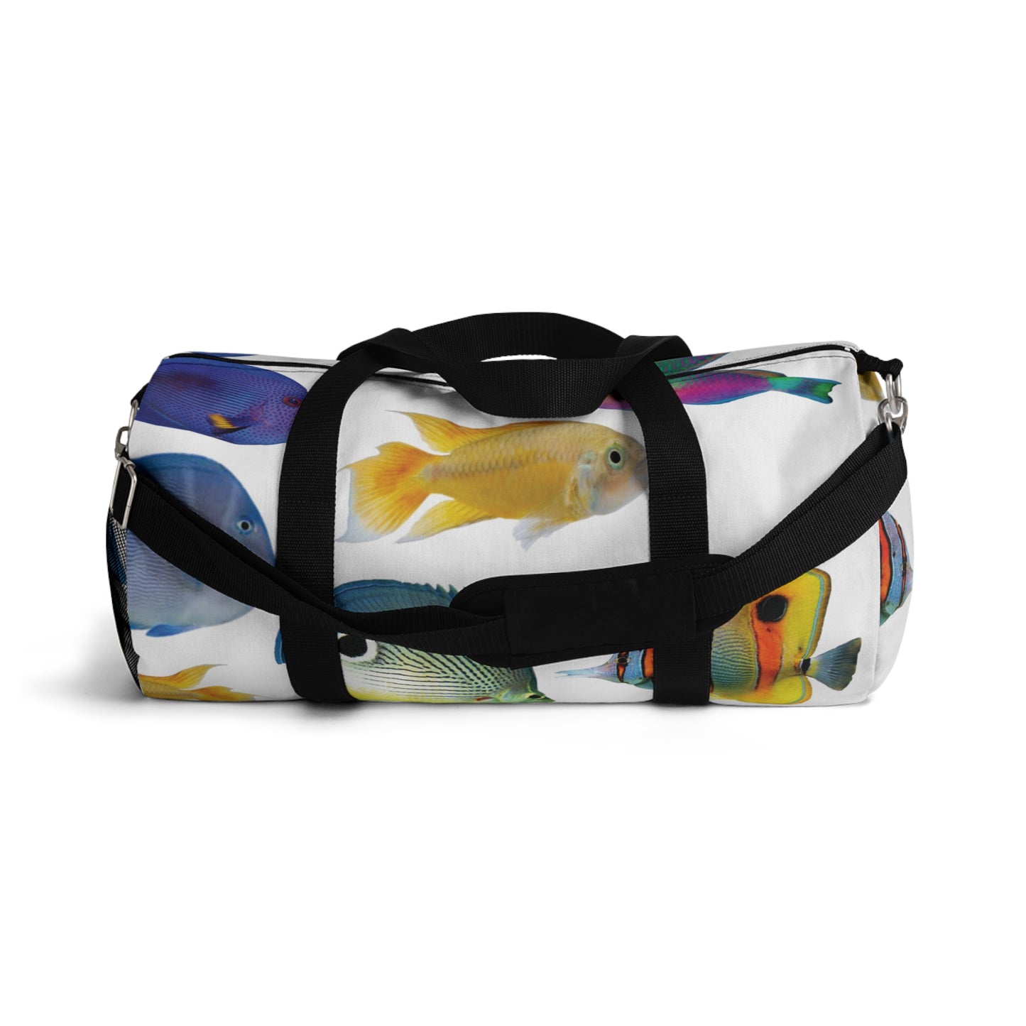 Tropical Rainforest Duffel Bag - Perfect for Travel and Gym / School of Fish