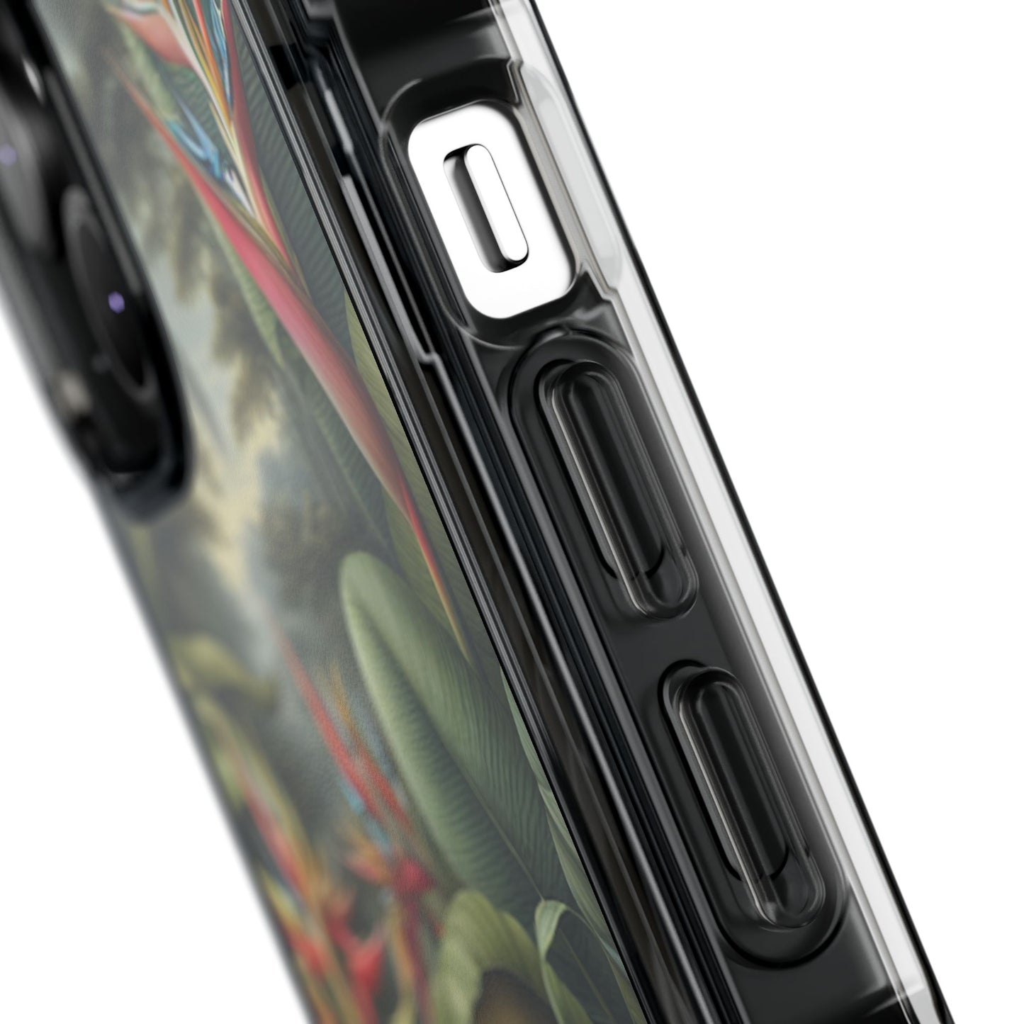 Rainforest Rabbit Outing Magnetic Clear Phone Case, Many Models