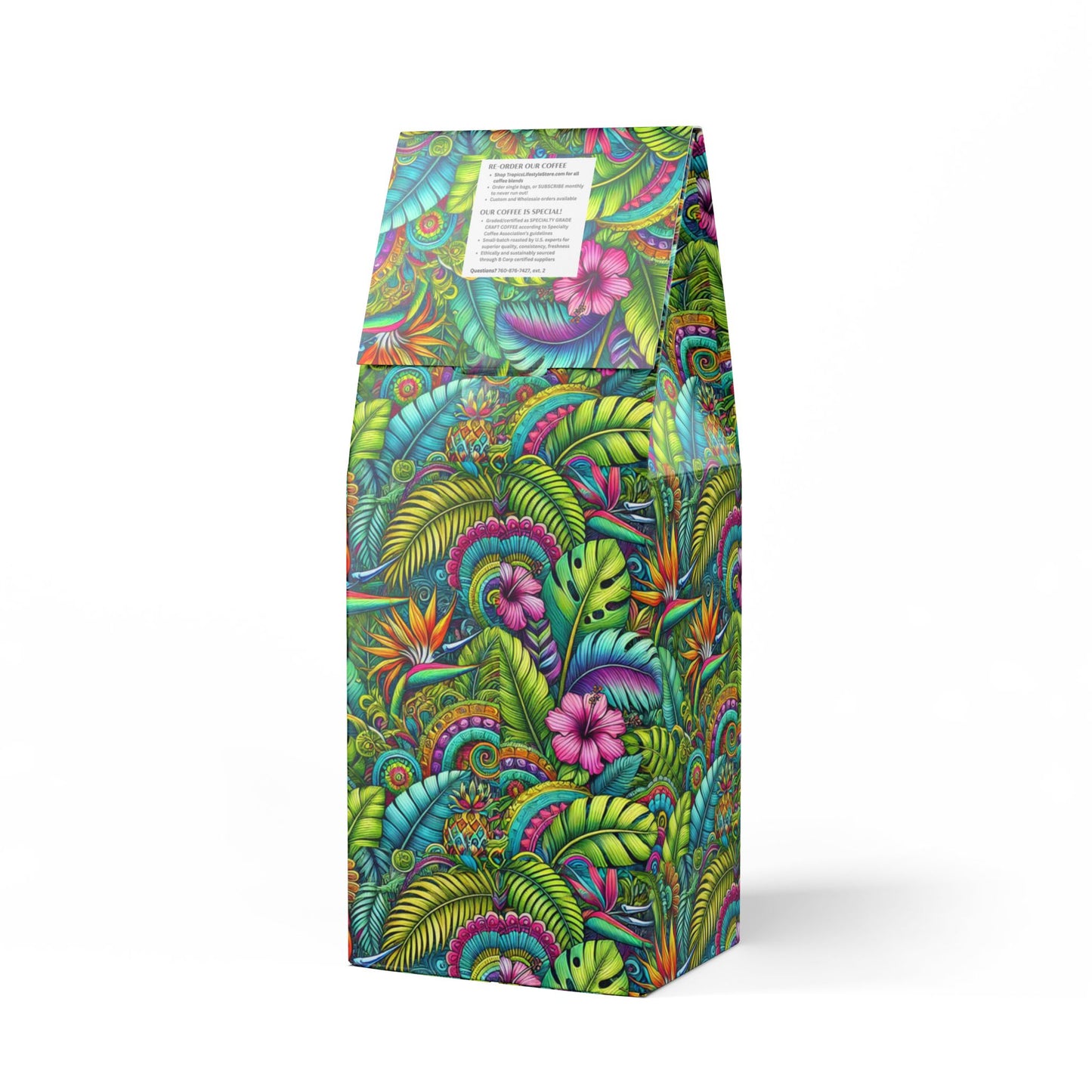 Golden Sands Single Origin™ Coffee (Light-Medium Roast) Specialty Grade / Rainforest Blooms