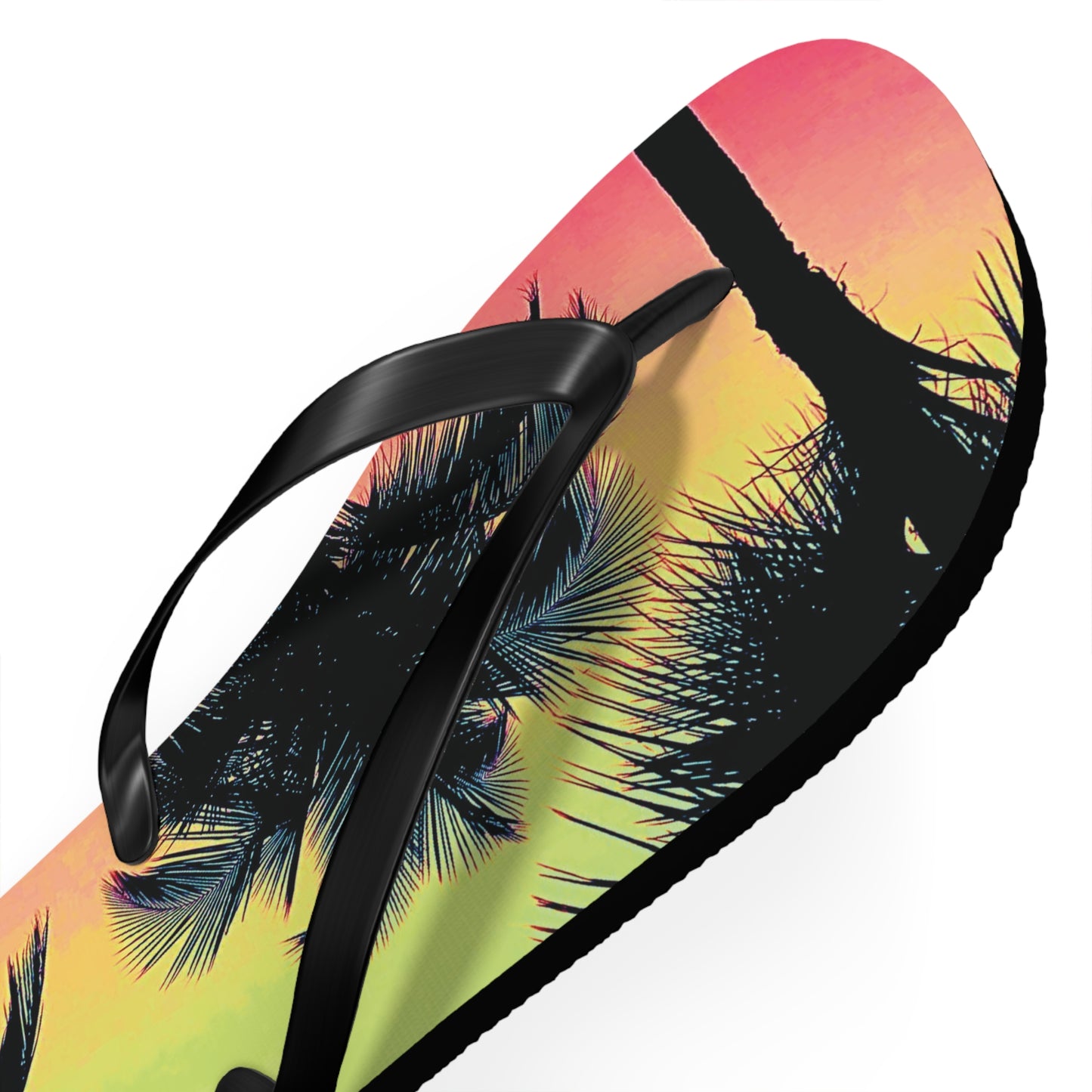 Flip Flops - Palm Glow Sangria