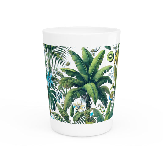 Shot Glass - More Tropical Fruit, White