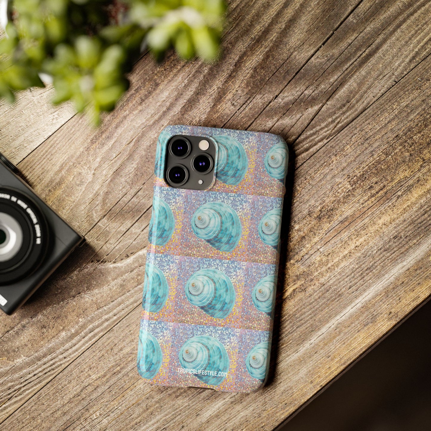 Slim Phone Cases - Disco Jade Turbo Shell