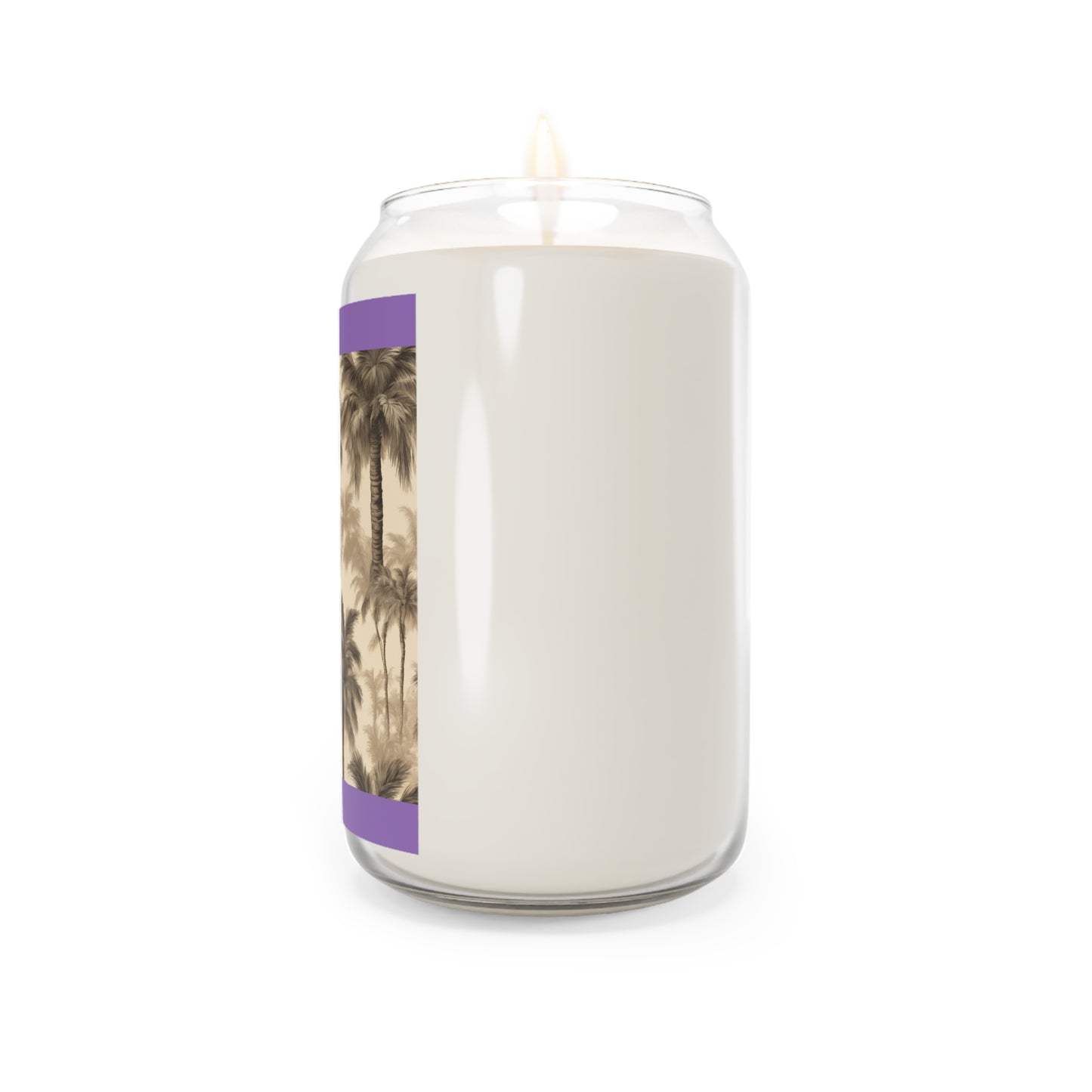 Scented Candle, 13.75oz - Lisa's Fluffy Palms, purple