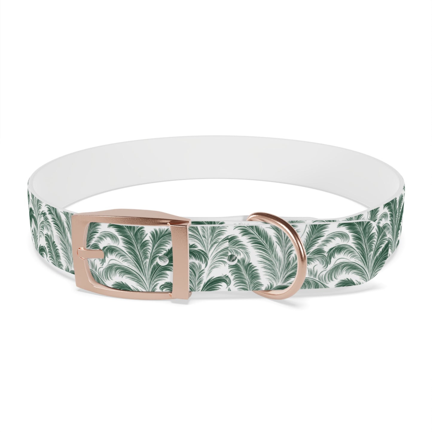 Tropical Dog Collar - Rocco Green