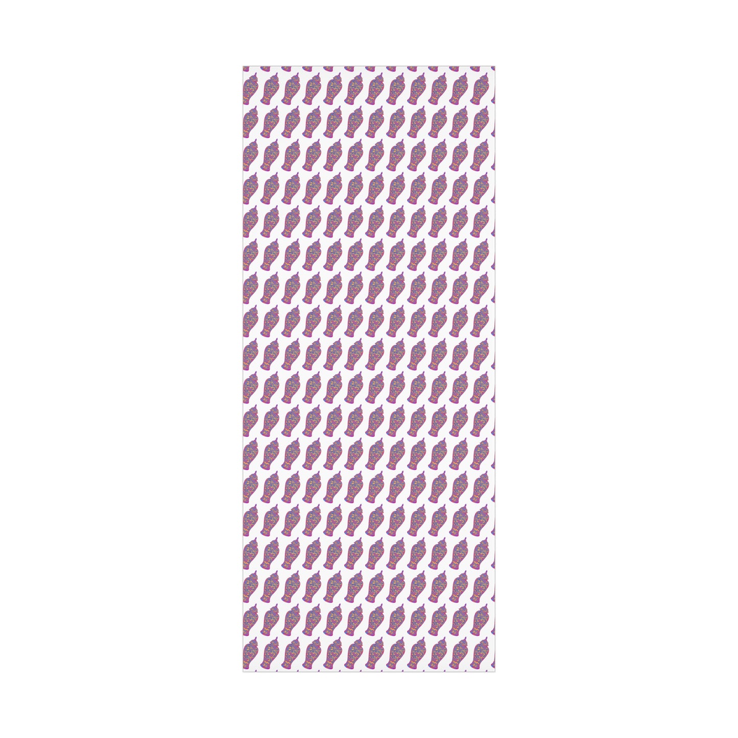 Wrapping Paper - Tropical Gift Wrap for All Occasions / 3 Sizes, 2 Finishes / Heatwave Ginger Jar