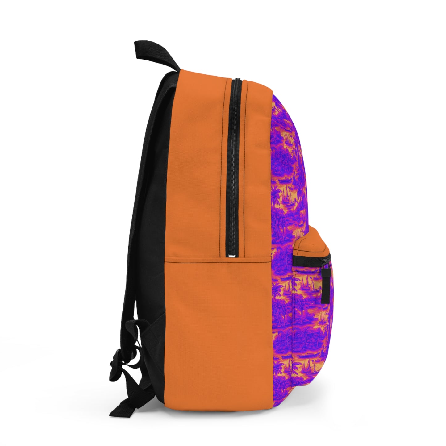 ropical Backpack  / Crazy Cool Tropical Toile, Crusta Lt. Orange