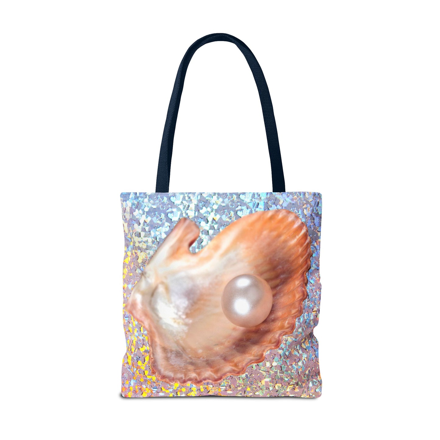 Disco Peach Pearl & Shell Tote Bag - 3 Sizes