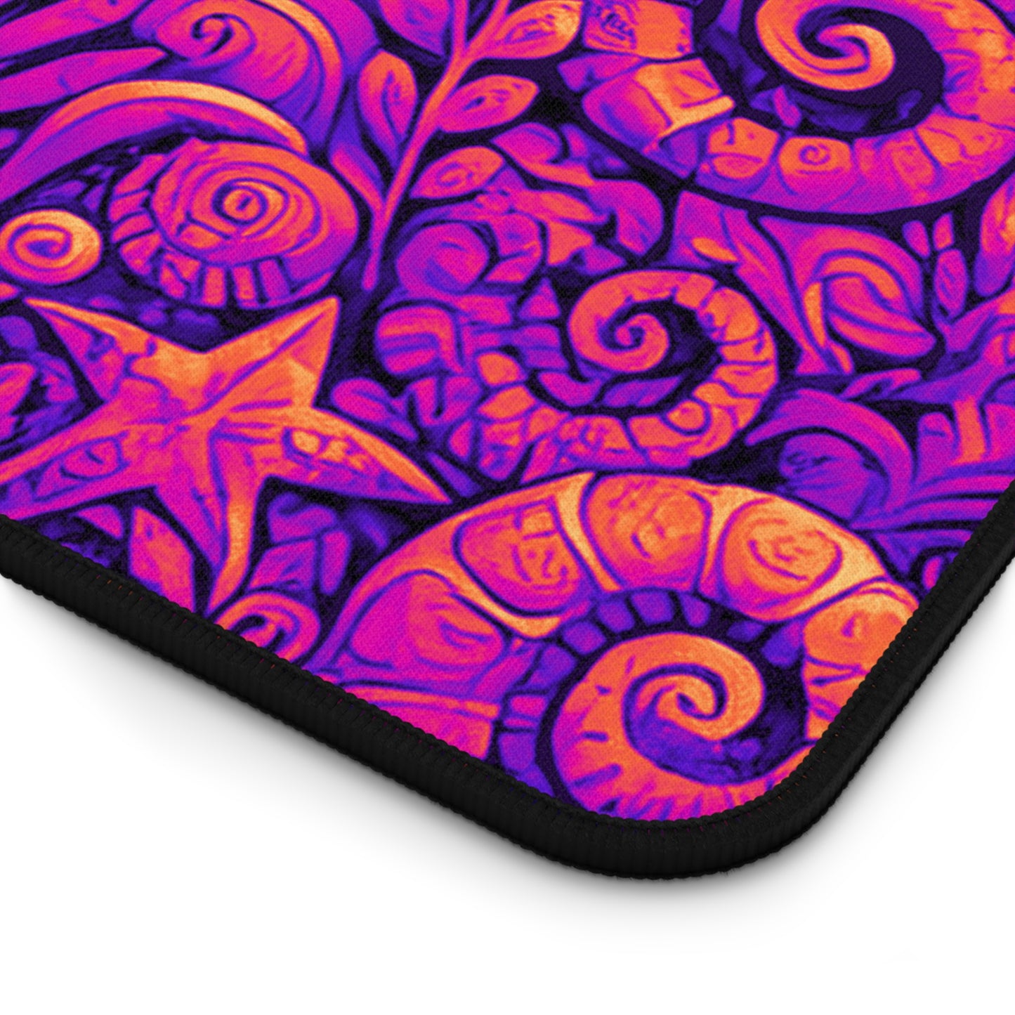 Tropical Mouse Pad/Desk Mat, 3 Sizes - Perfect for Home Office / Seahorses, Heatwave