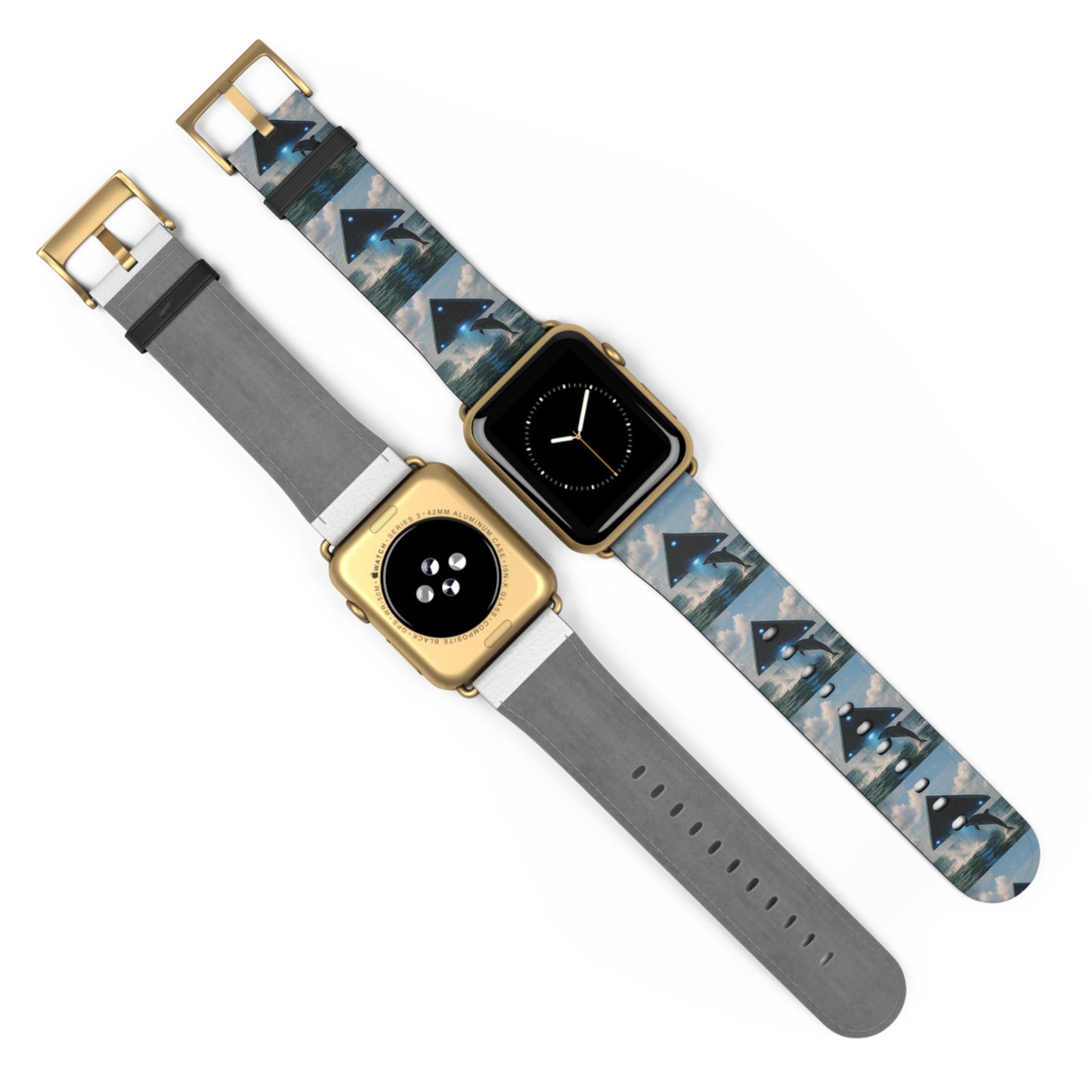 Apple Watch Band - UFO and Dolphin