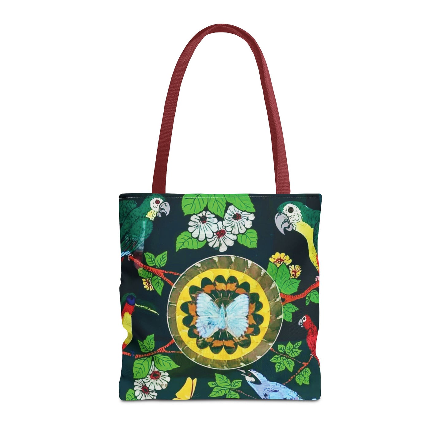 Parrots & Butterfly/Real Wings Tote Bag - 3 Sizes