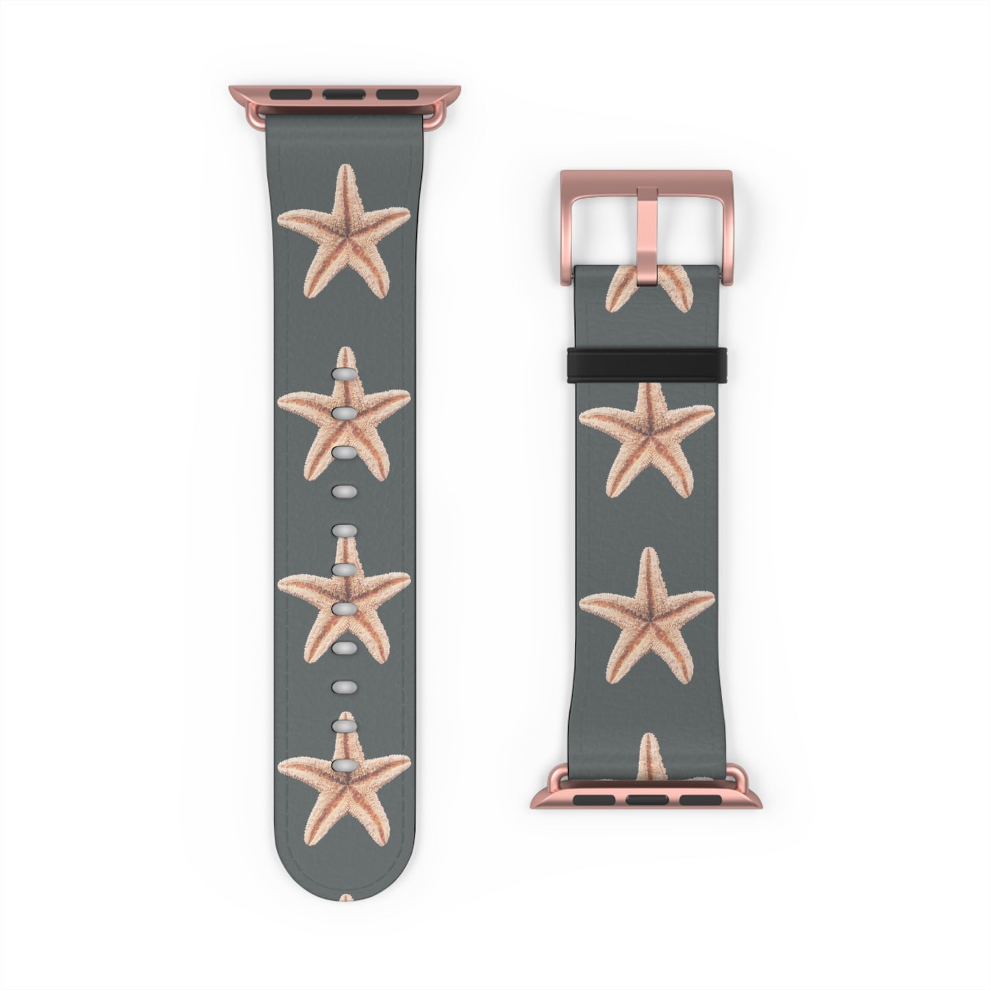 Apple Watch Band - Real Starfish/Dark Grey