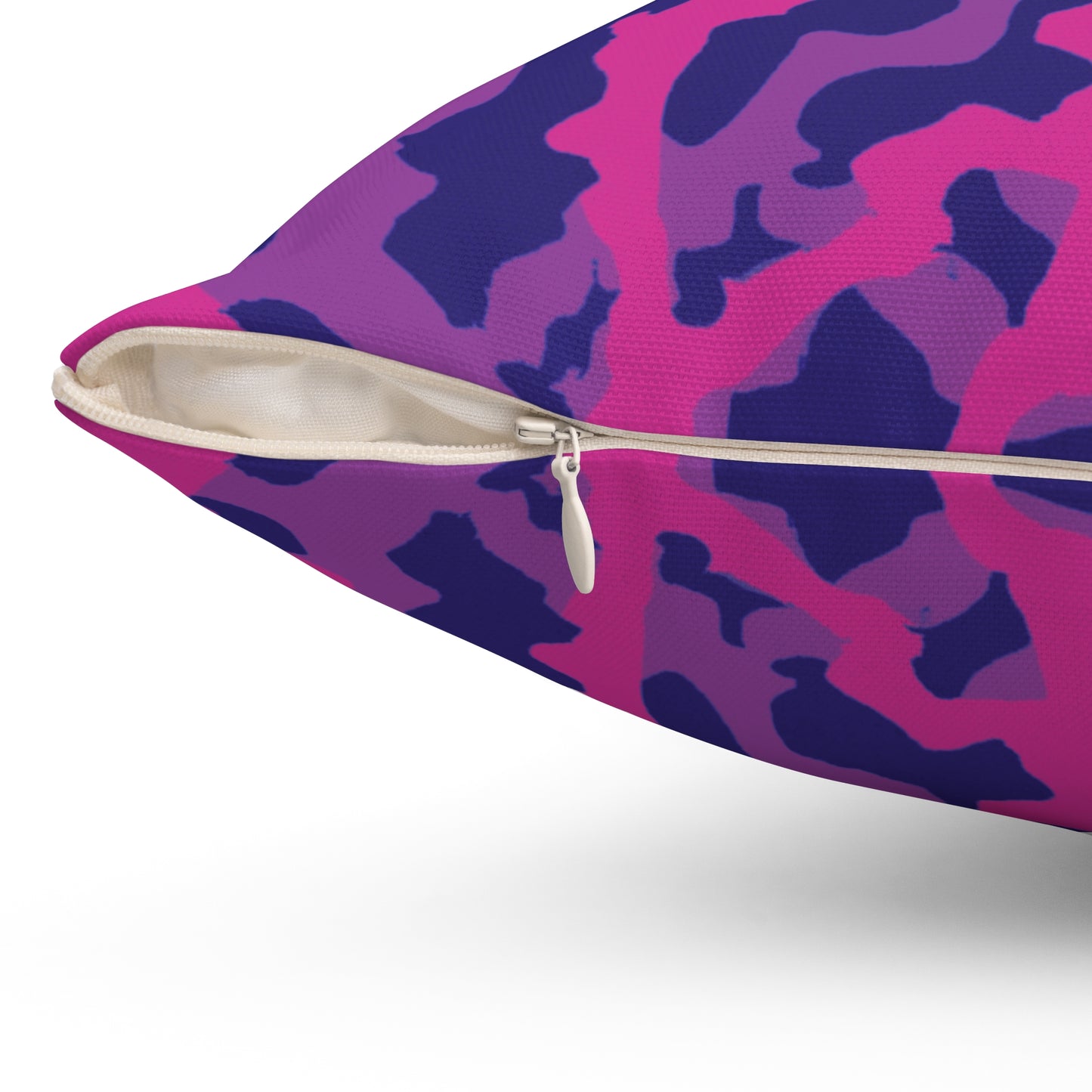 Decorative Pillow - Accent Cushion, 4 Sizes / Coral Threads, Heatwave