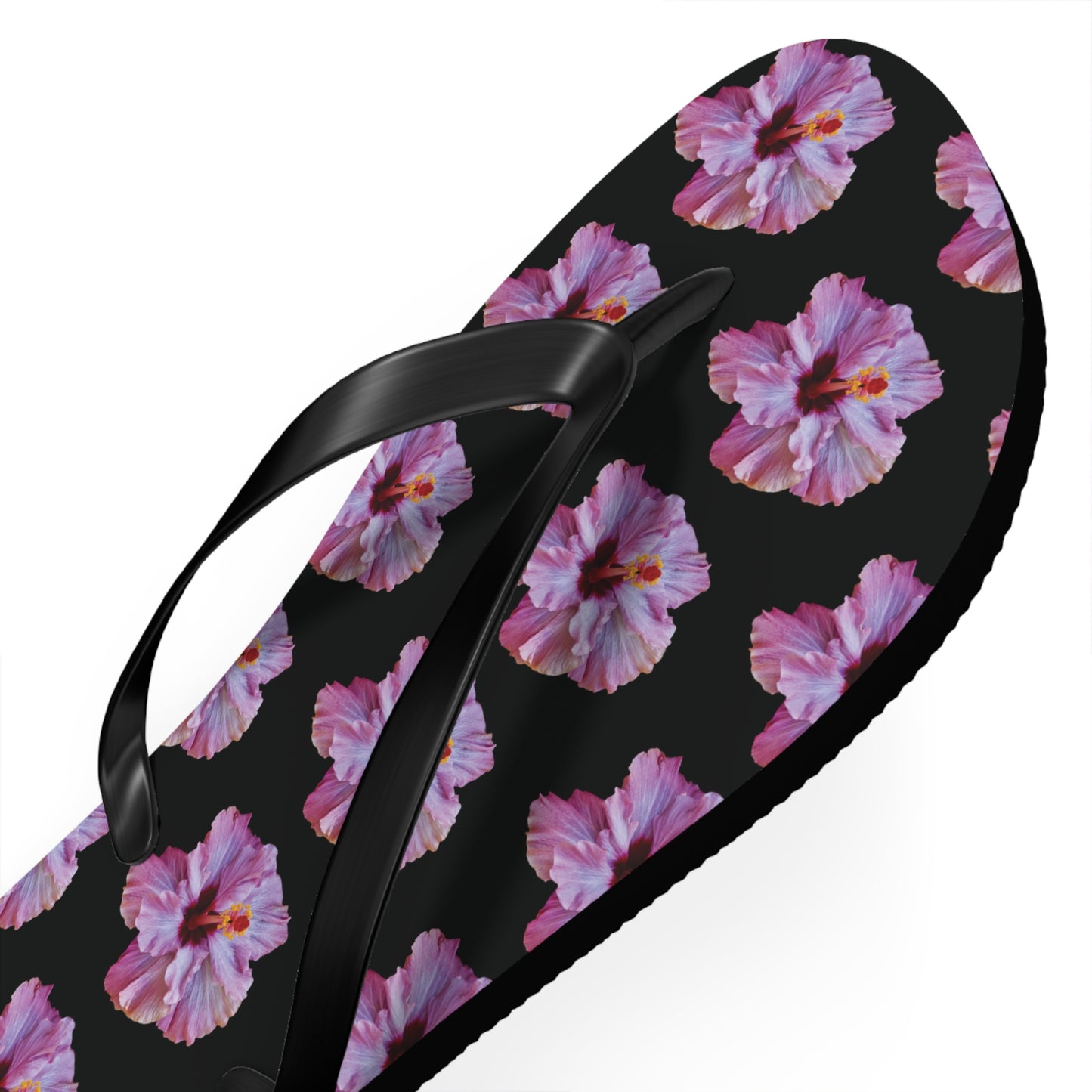 Flops - Purple Hibiscus/Black