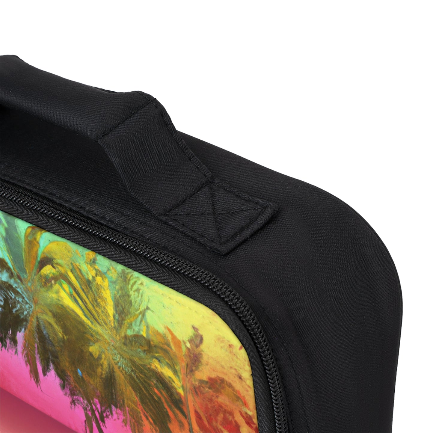 Ombre Beach Lunch Bag - Eco-Friendly Insulated Tote, Adult and Child Lunchbox / Perfect for Picnics, Beach Outings