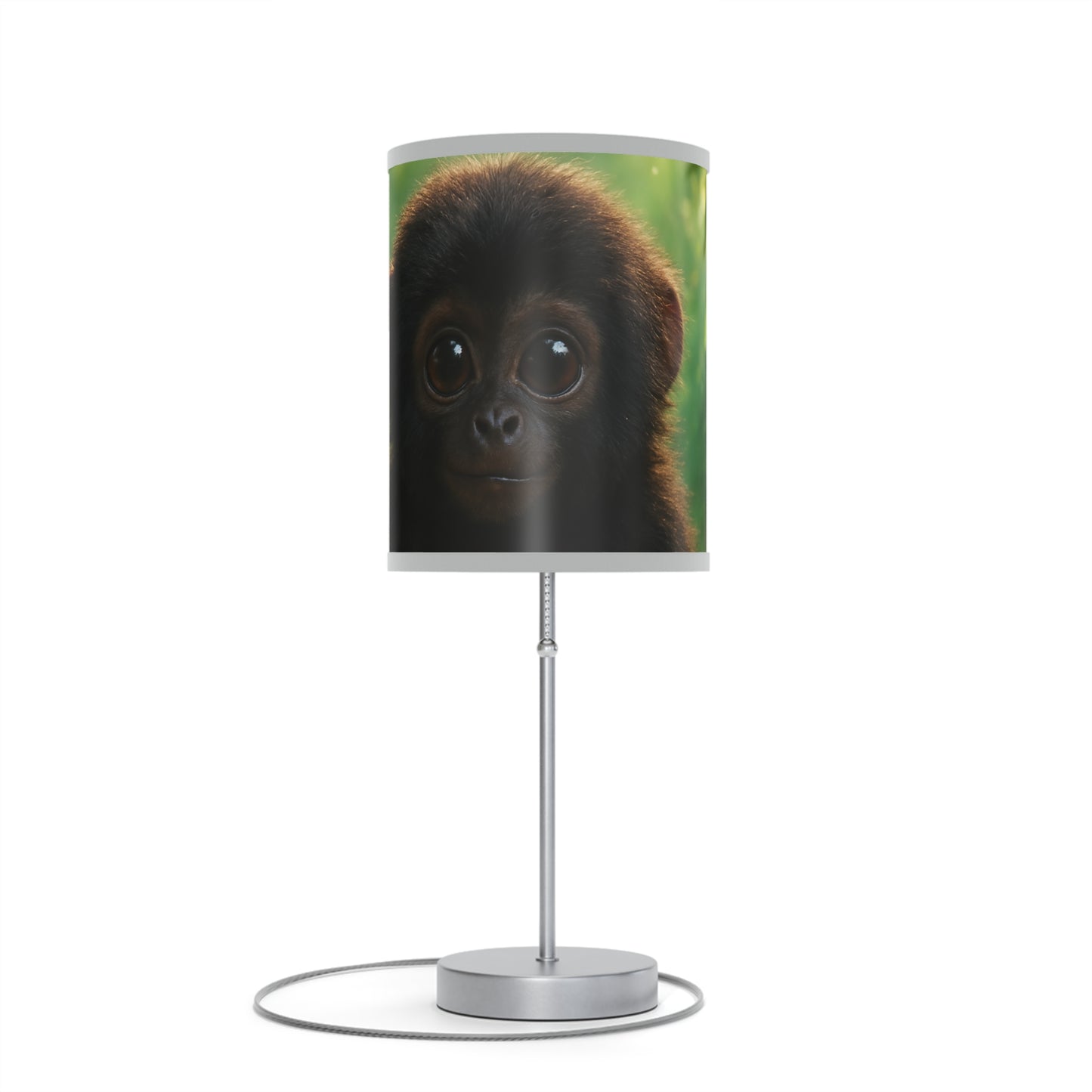 Lamp on a Stand, US|CA plug - Baby Howler Monkey
