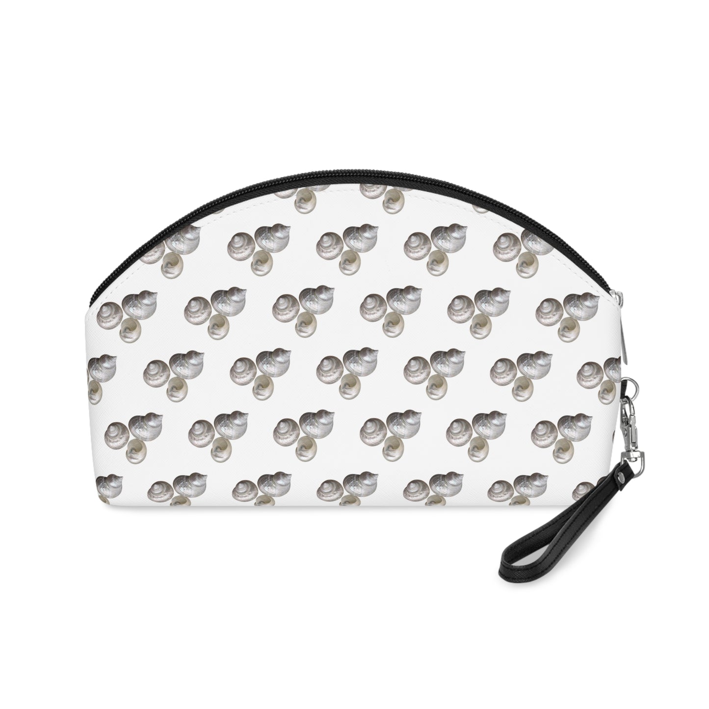 Makeup Bag - White Nautilus Trio, MICRO white