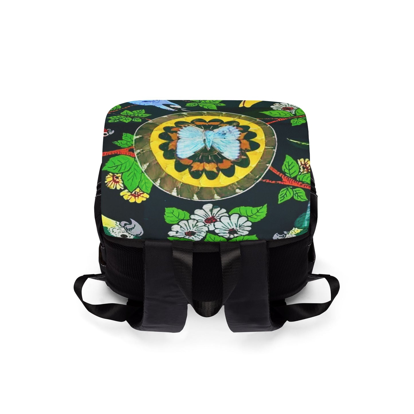 Parrots & Butterfly/Real Wings Casual Backpack - Perfect for Everyday Adventures