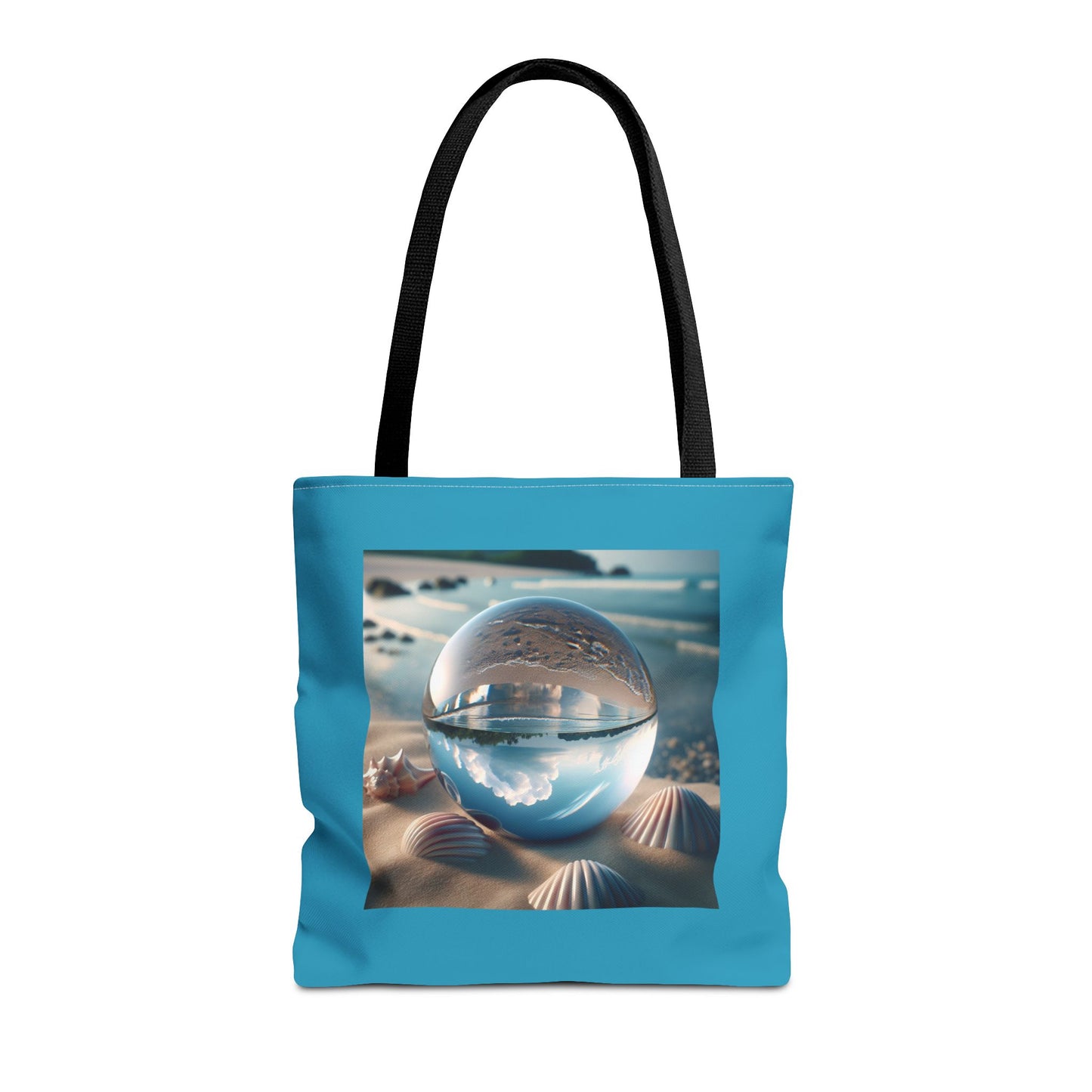 Crystal Ball With Shells Tote Bag - 3 Sizes