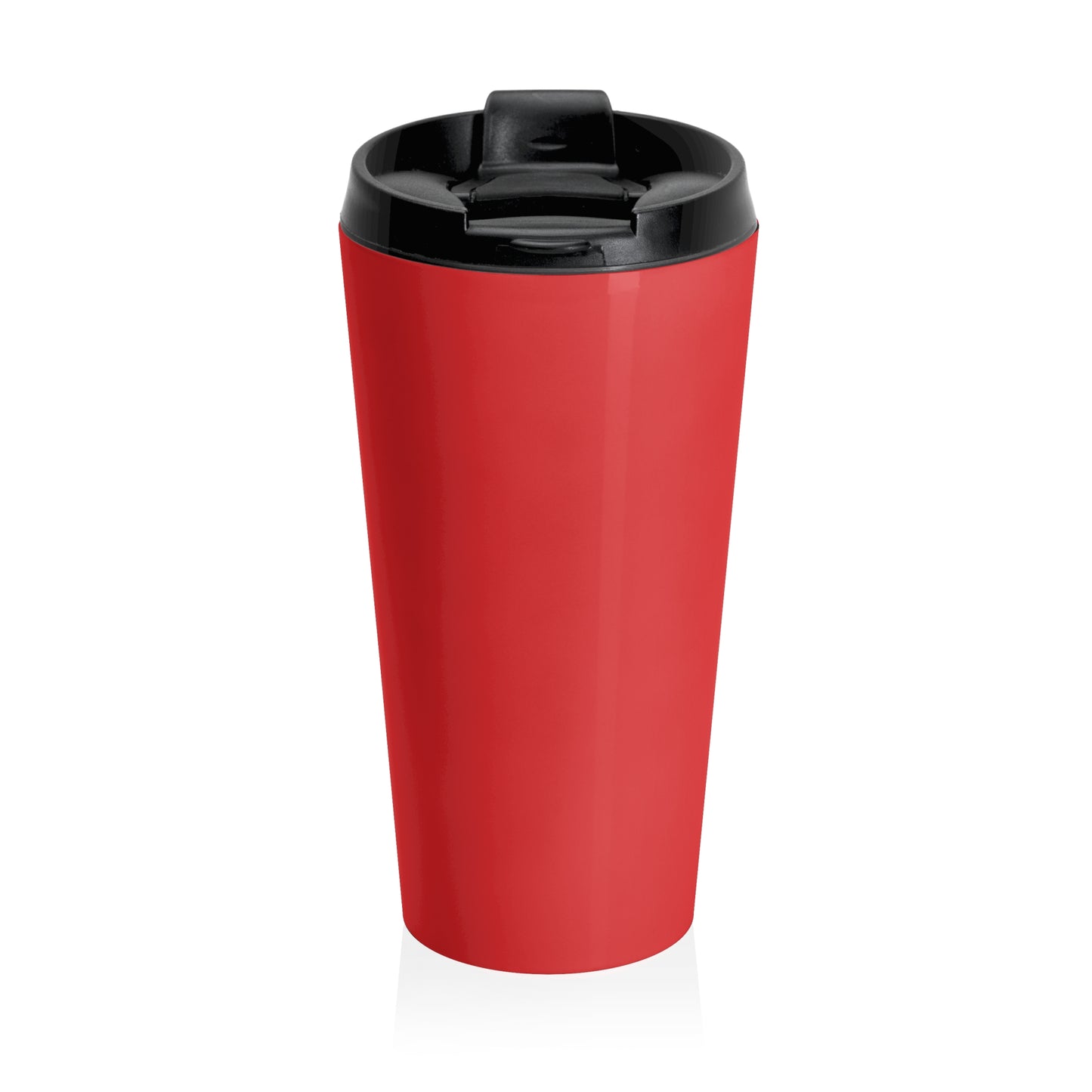 15 oz. Stainless Steel Travel Mug / Parrot & Friends, Red