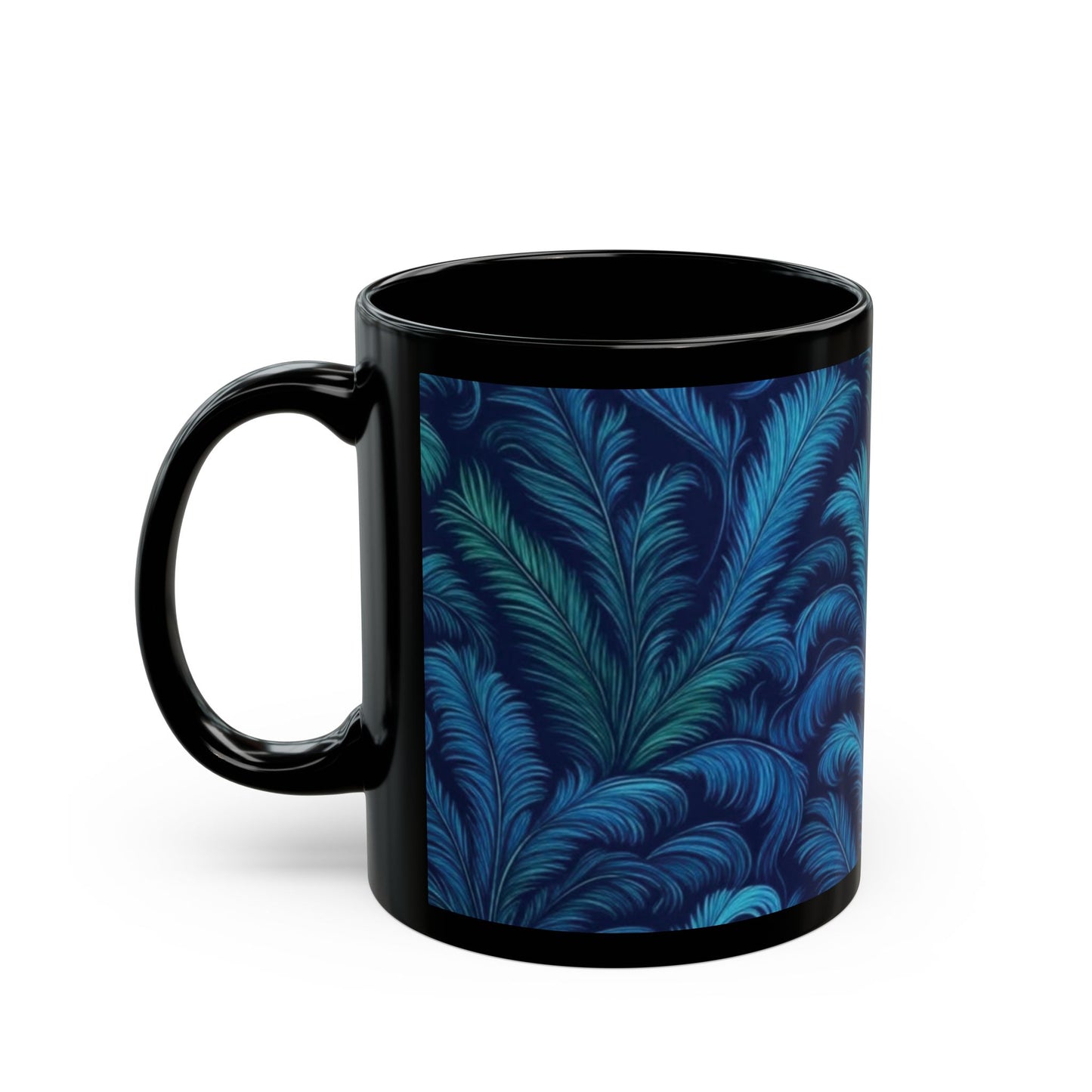 Black Coffee Mug - Rocco Deep Ocean