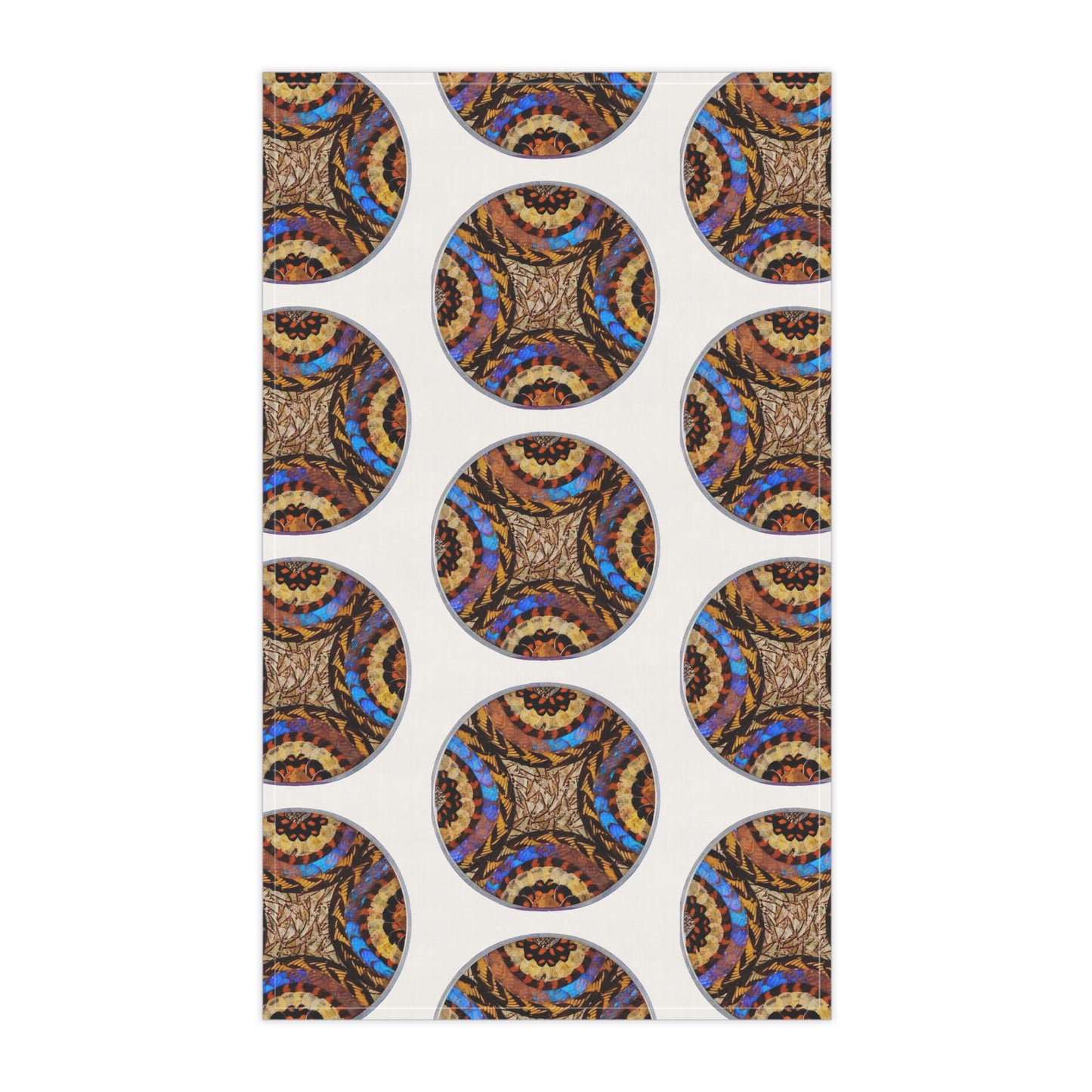 Tea Towels (cotton, poly), Real Butterfly Wing Plate #3